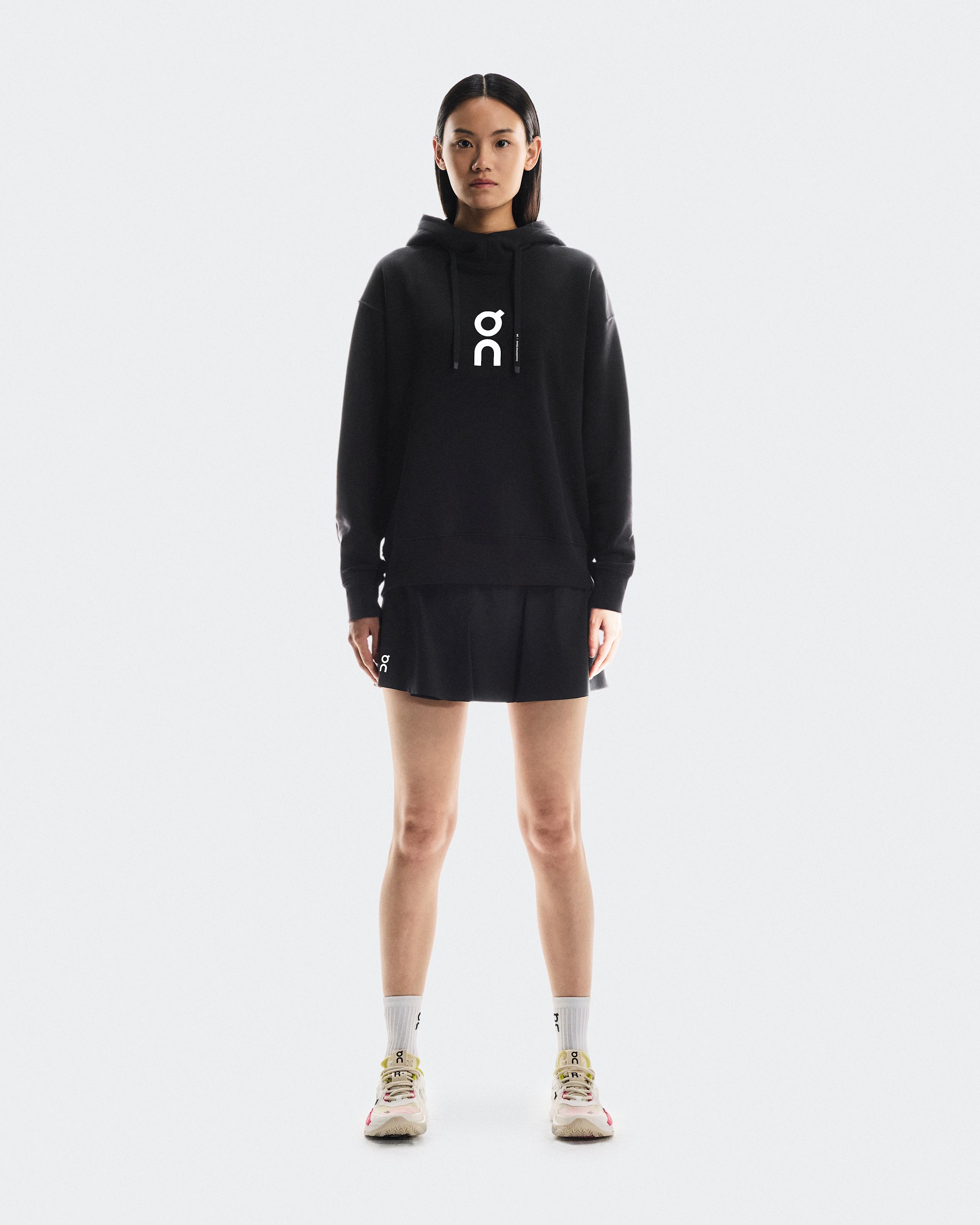 Club Hoodie Tennis Black