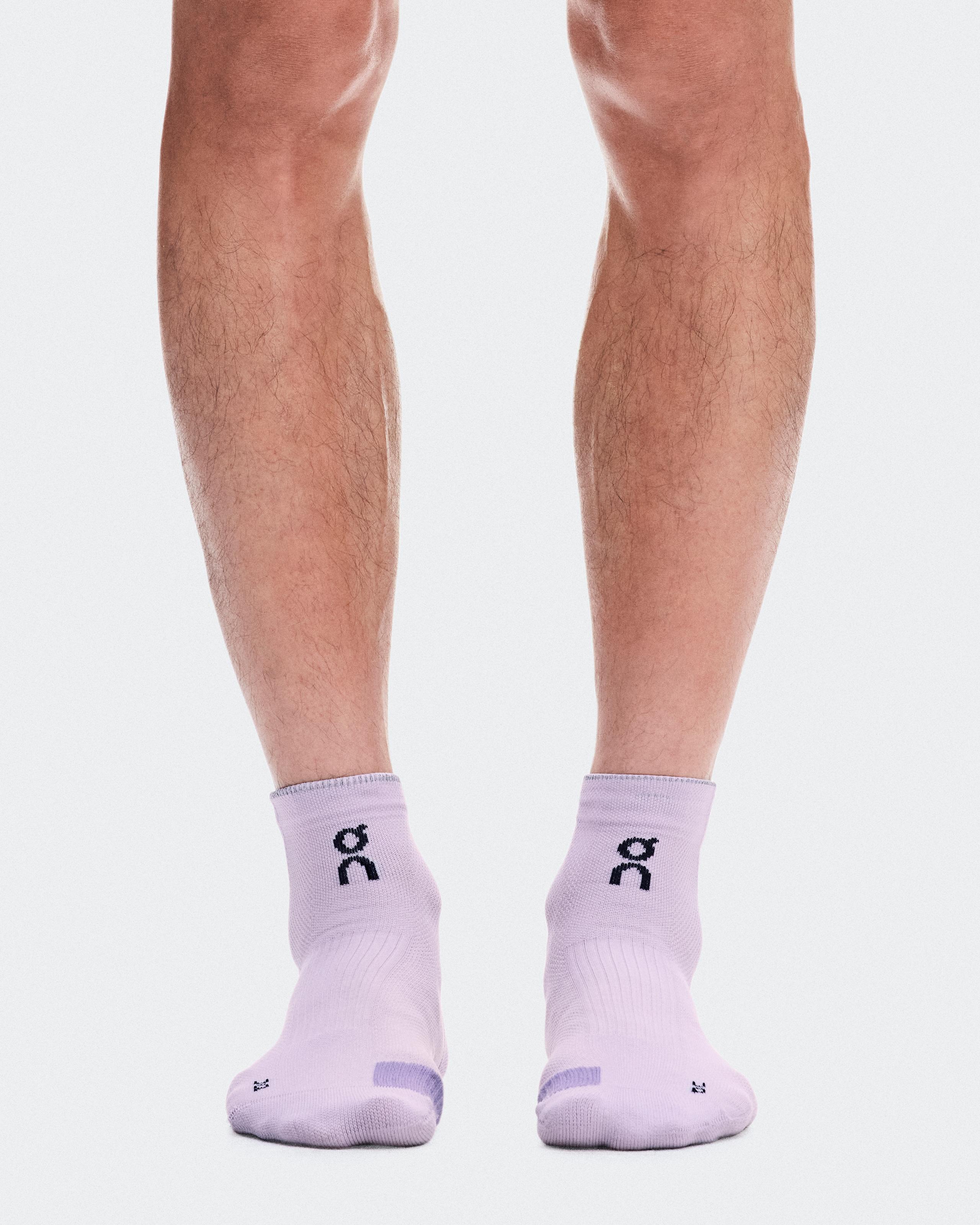 Performance Run Sock Mid Foxglove | Mallow