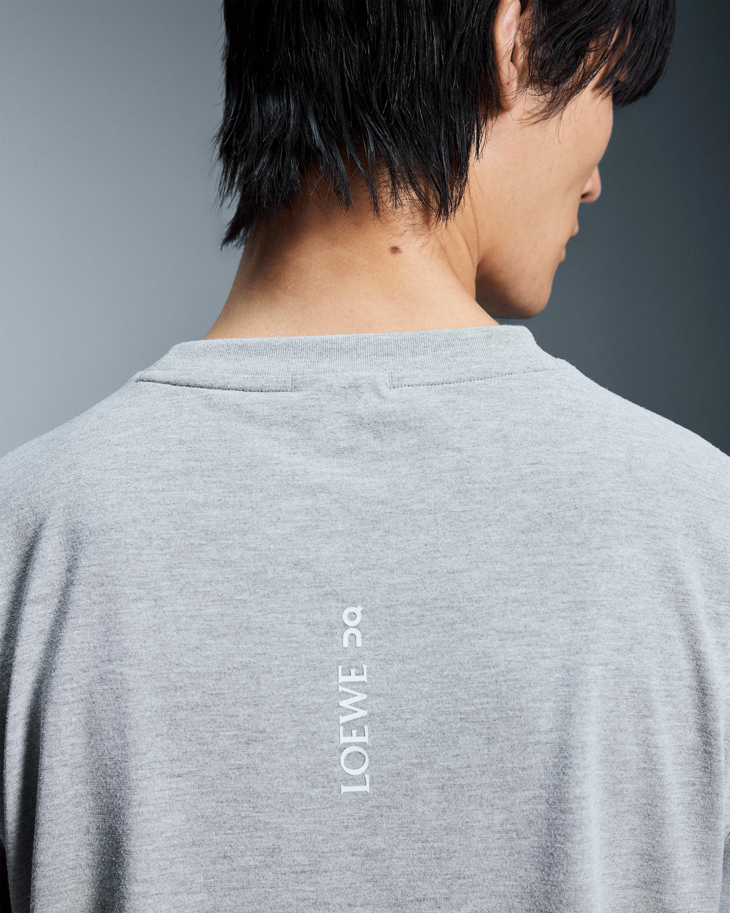 Футболка мужская On Active T-Shirt LOEWE, цвет серый меланж (Grey Melange) — фото 5