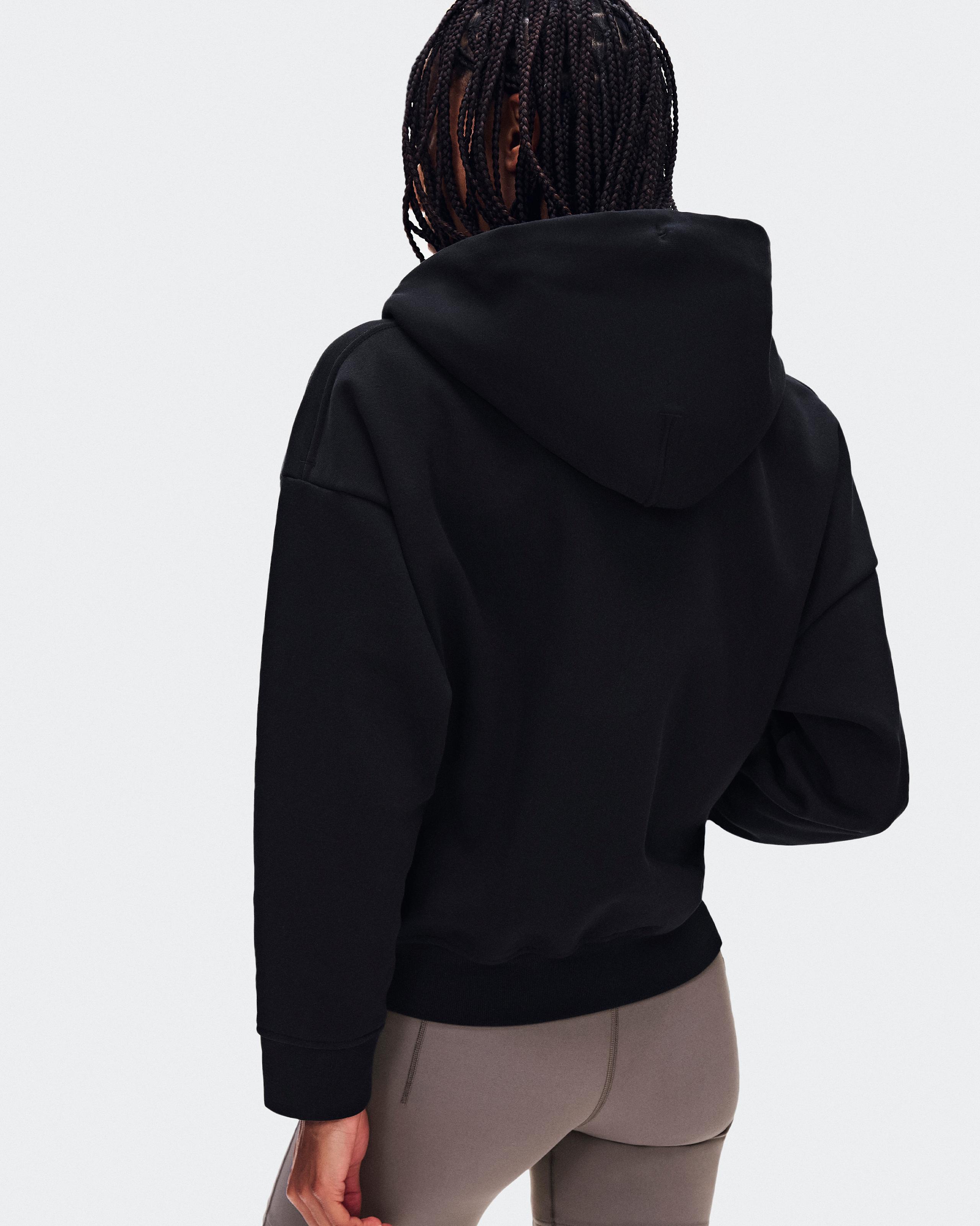 Женская толстовка On Club Collective Full Zip Hoodie, чёрный — фото 2