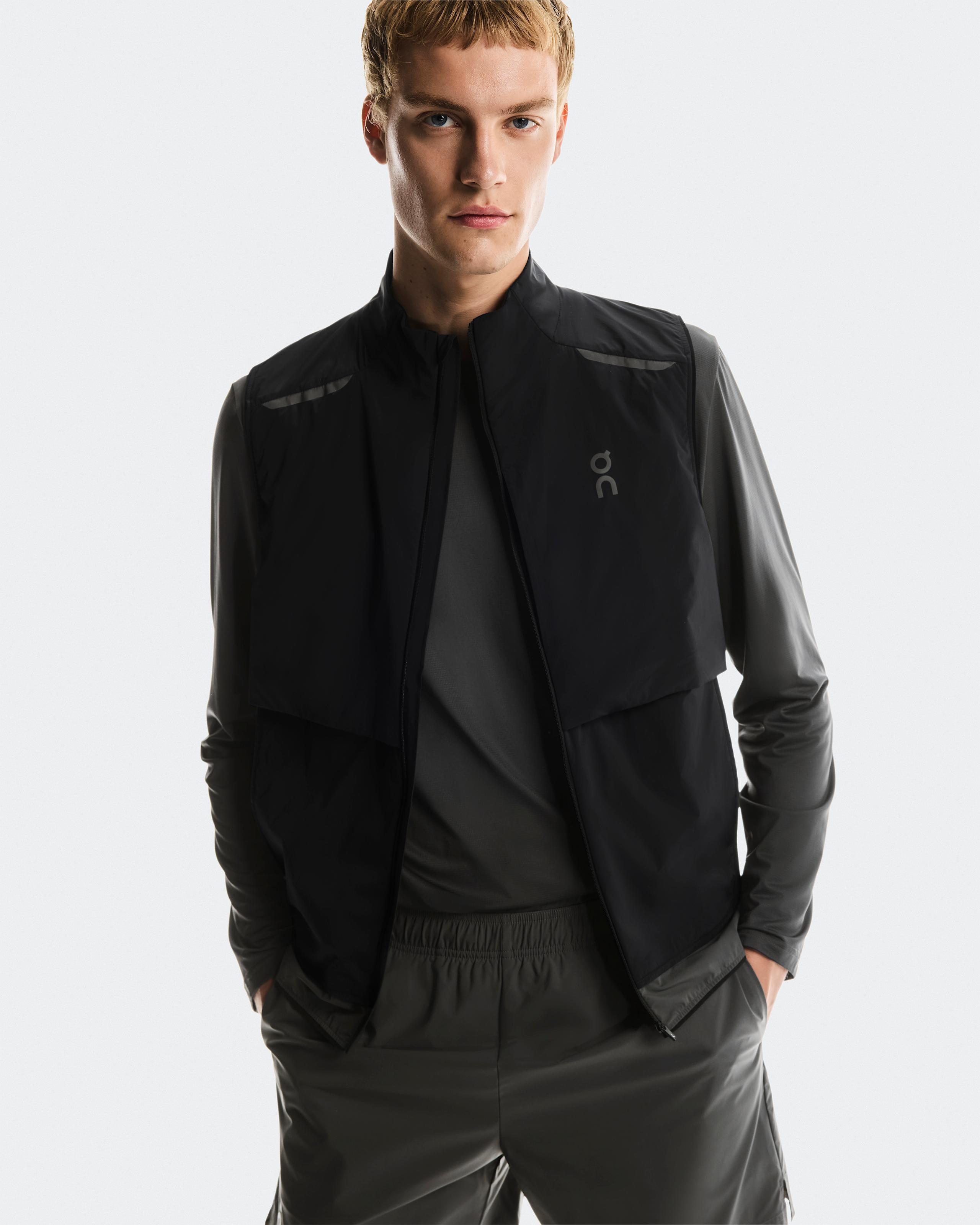Мужской жилет On Weather Vest, Black / Eclipse — фото 3