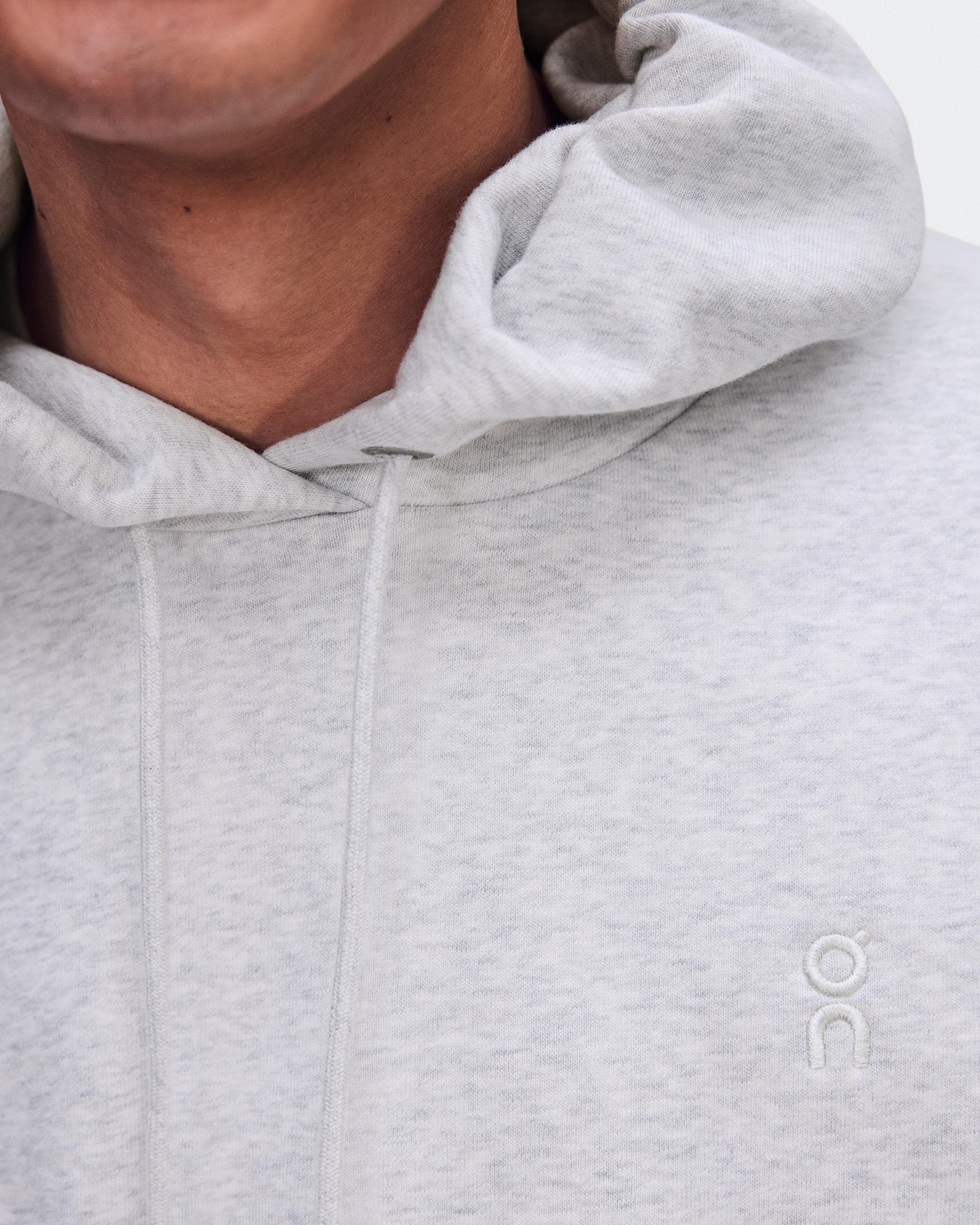 Мужское худи On Club Collective Hoodie, серо-коричневый Crater — фото 4