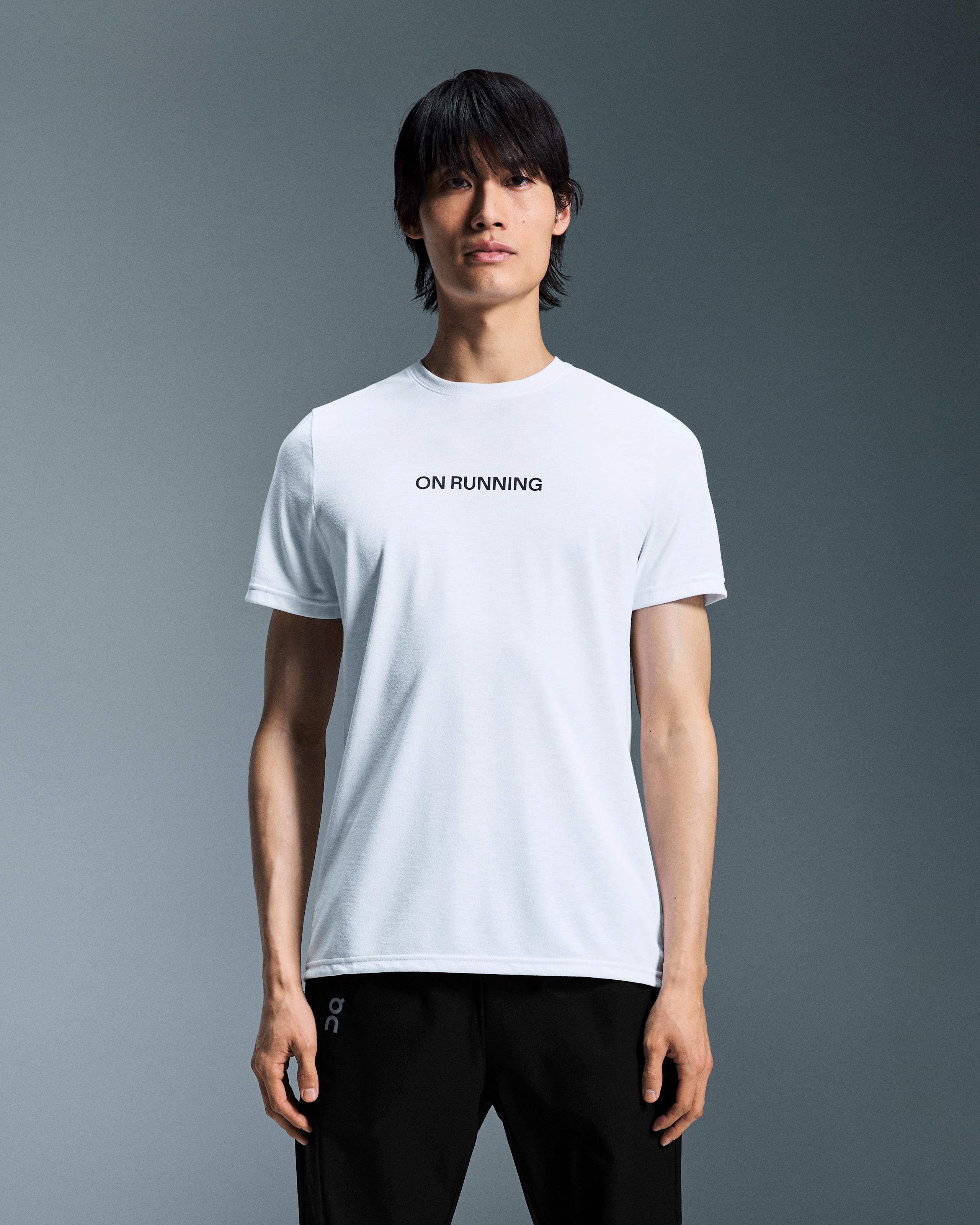 Мужская футболка On Run-T, White — фото 3