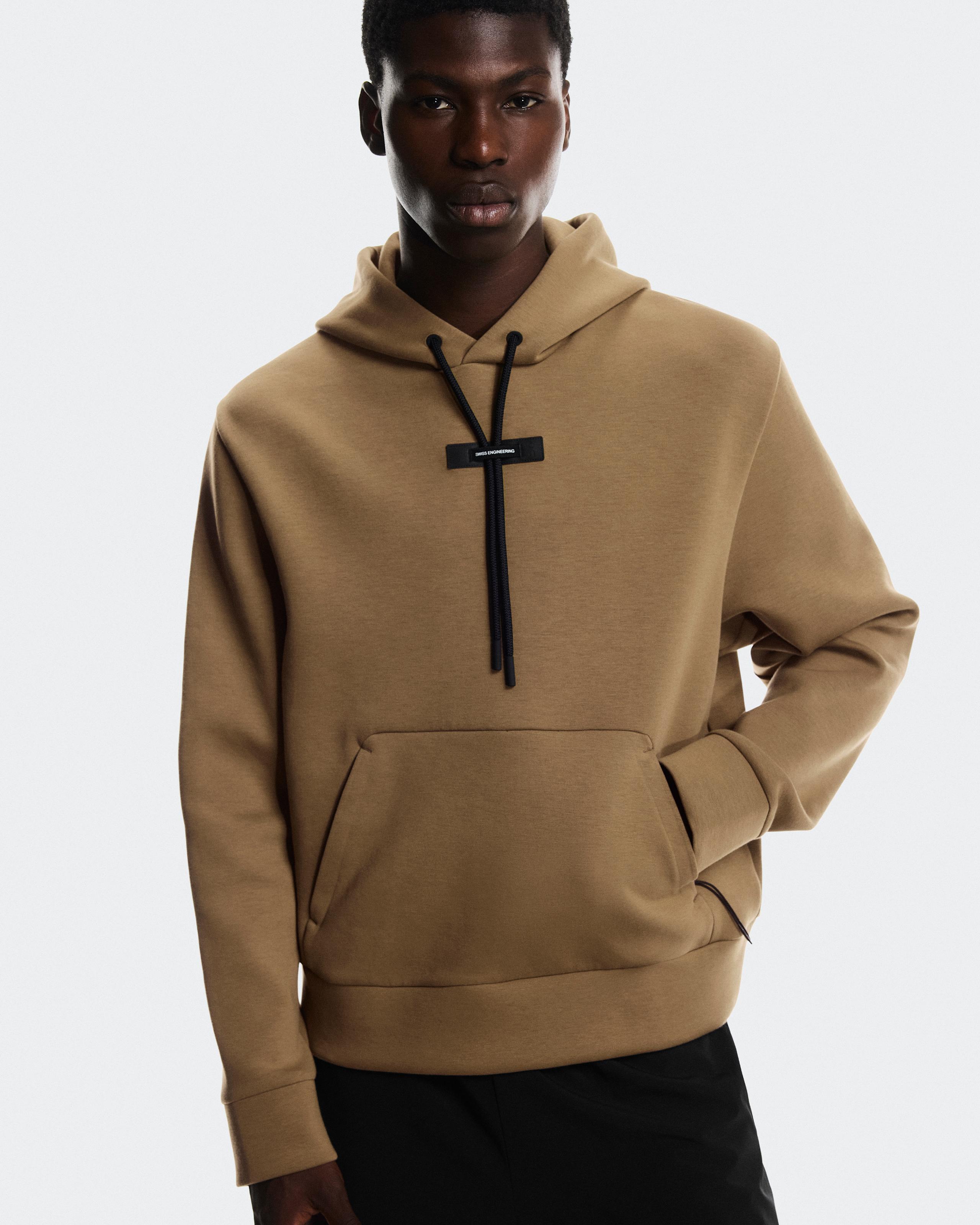Мужское худи On Focus Tech Hoodie, Nutmeg — фото 3