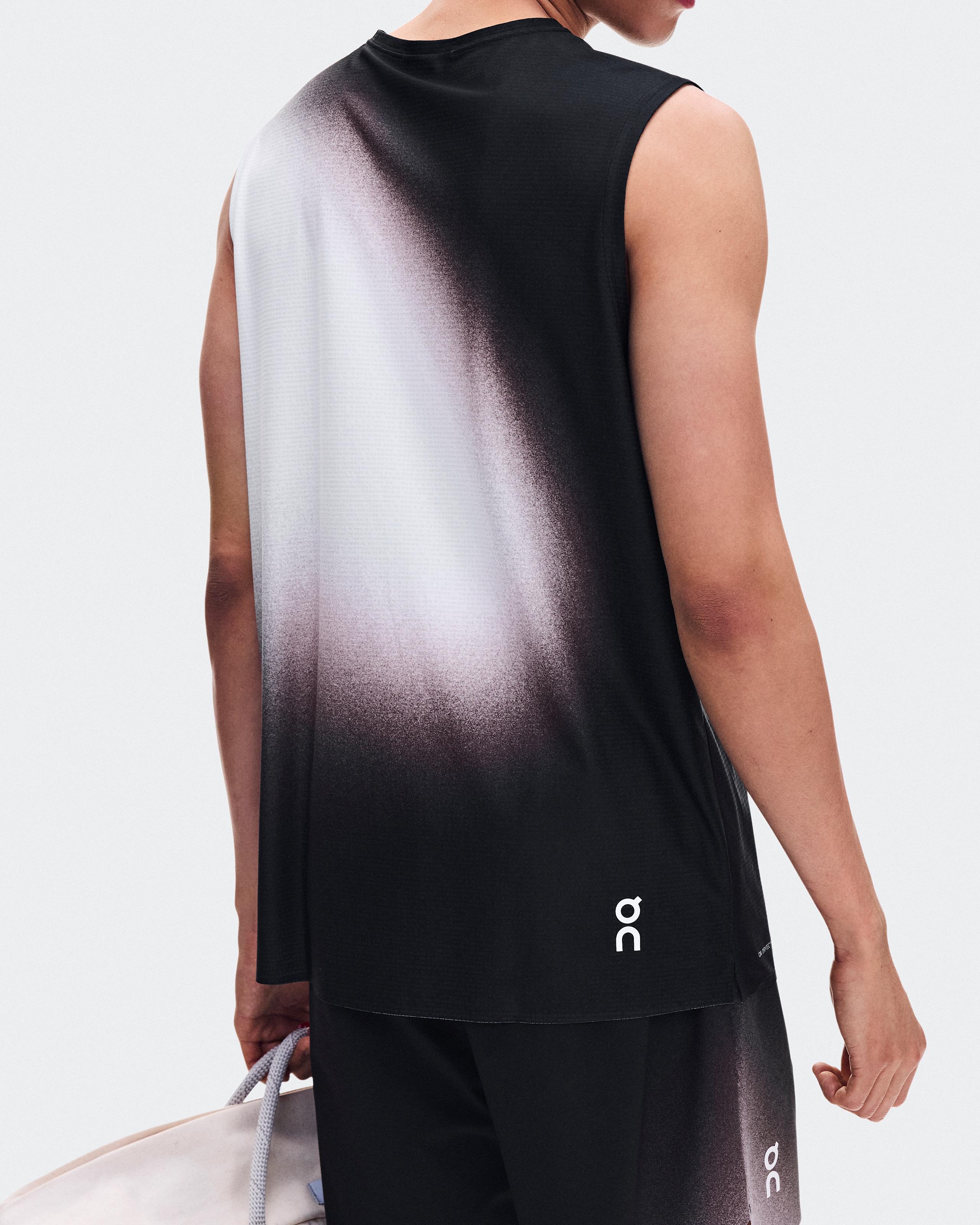 Майка On Court Tank Swing, Black / Mulberry — фото 6