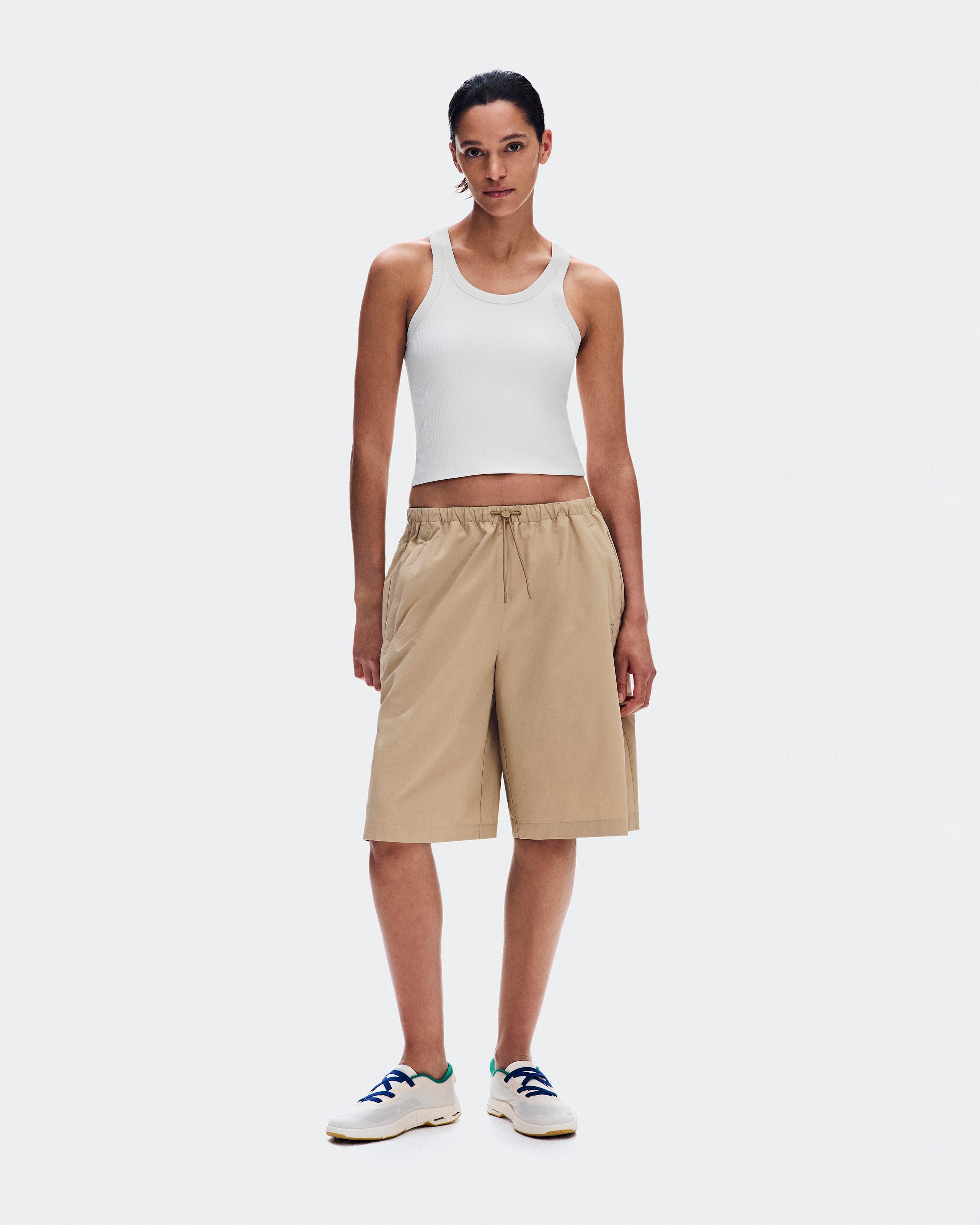 All-Day Ribbed Tank Ivory