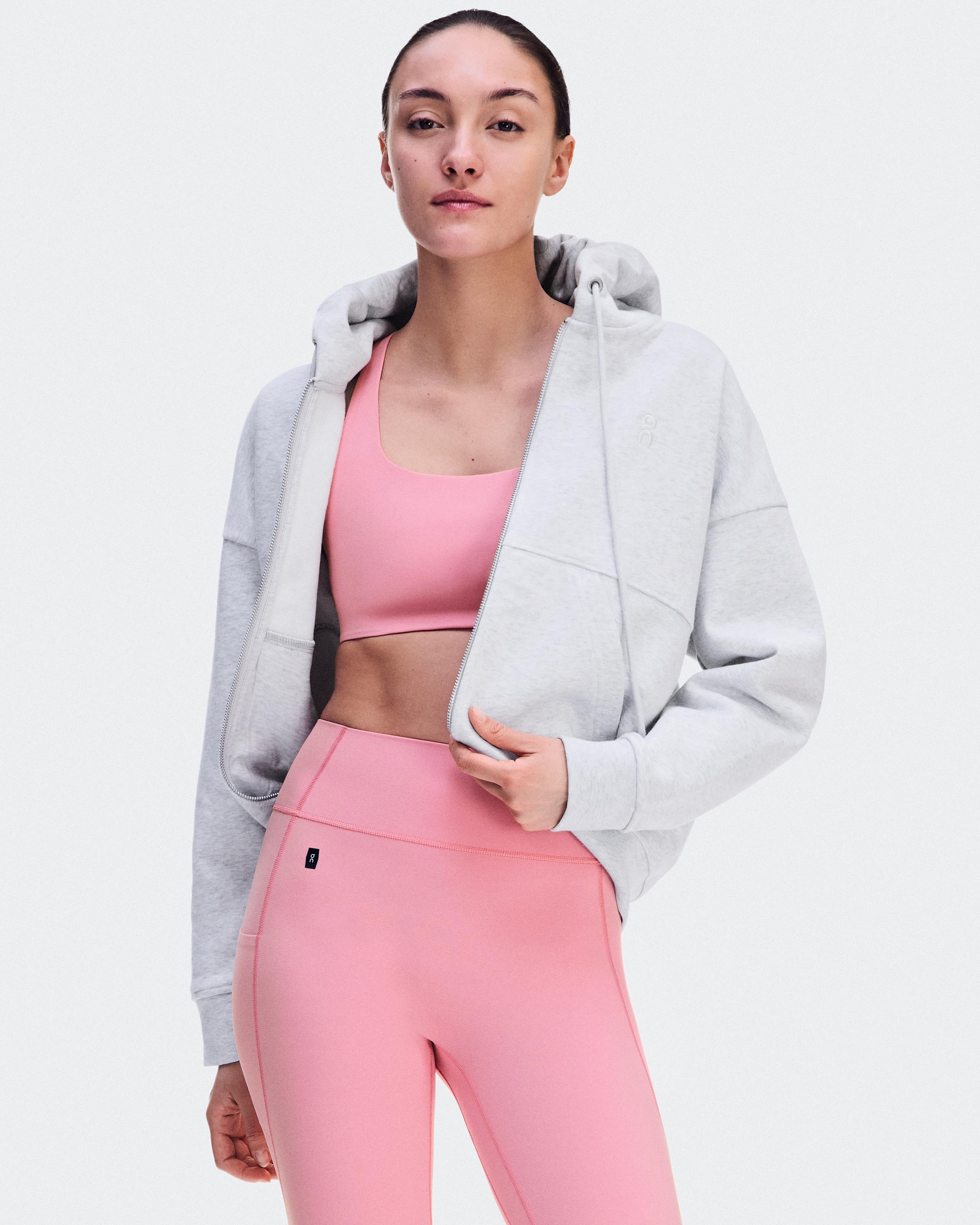 Тайтсы On Studio Leggings 7/8 женские, магнолиево-кремовые — фото 2