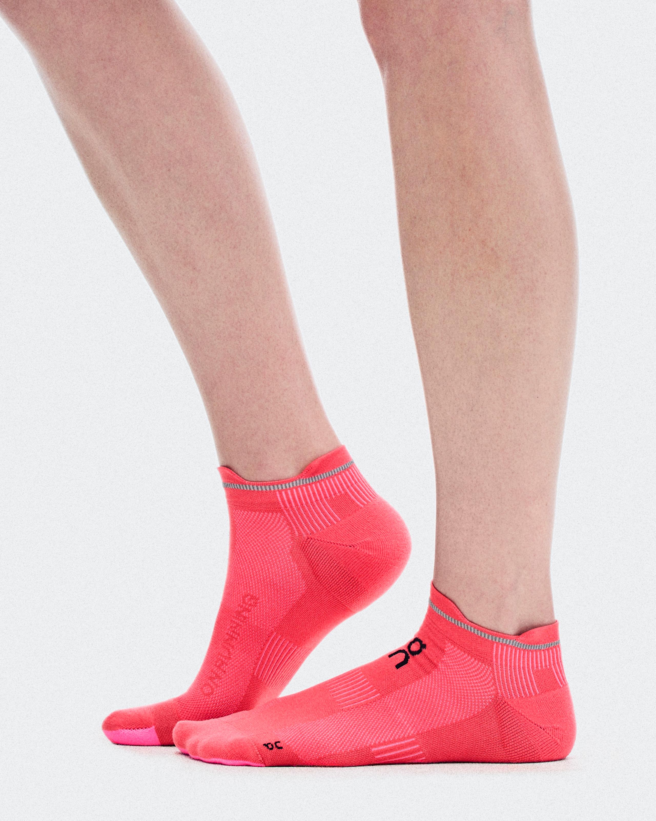 Носки On Elite Run Sock Low, Camellia / Azalea — фото 2