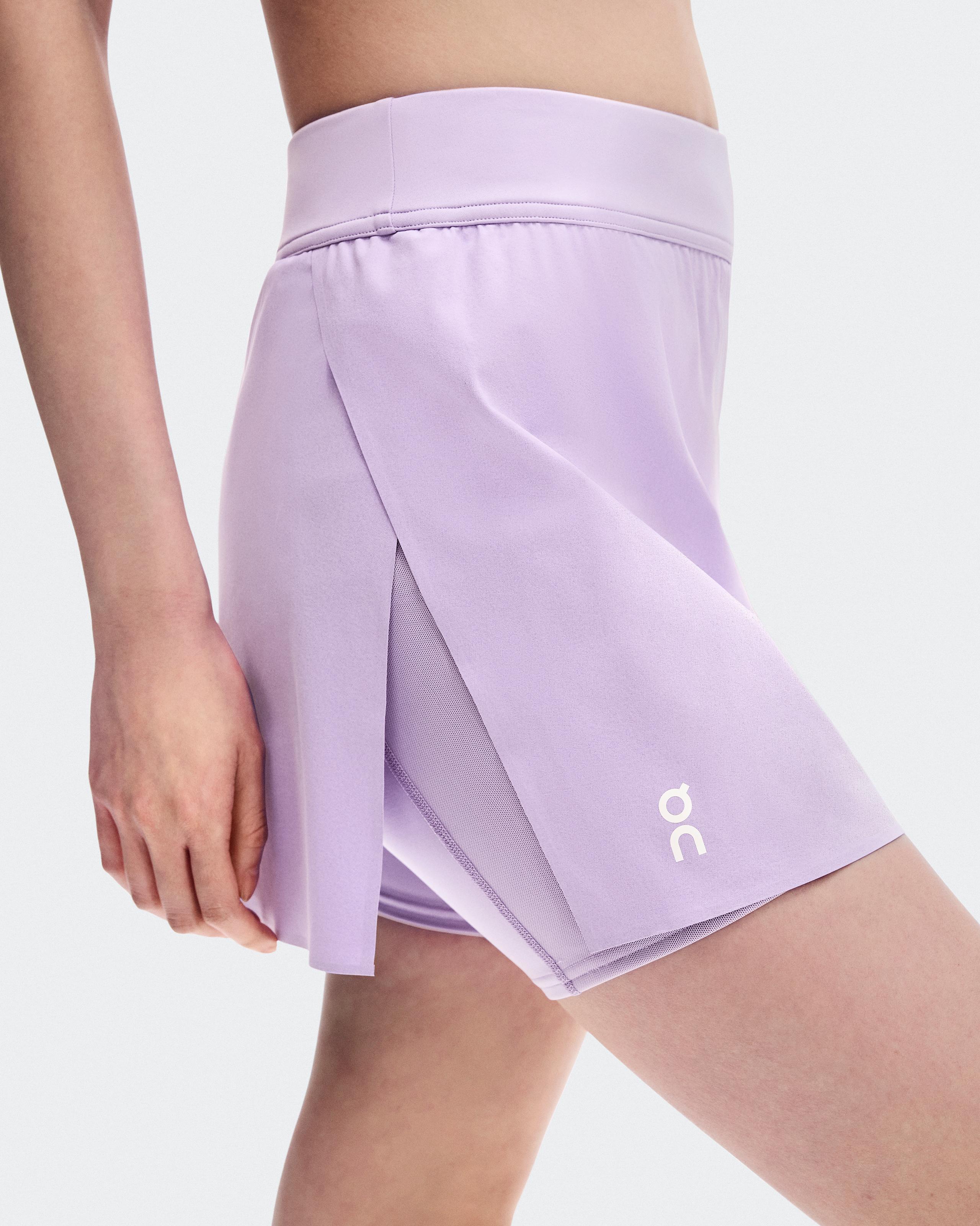 Женская юбка On Court Skirt Split, Bloom — фото 4