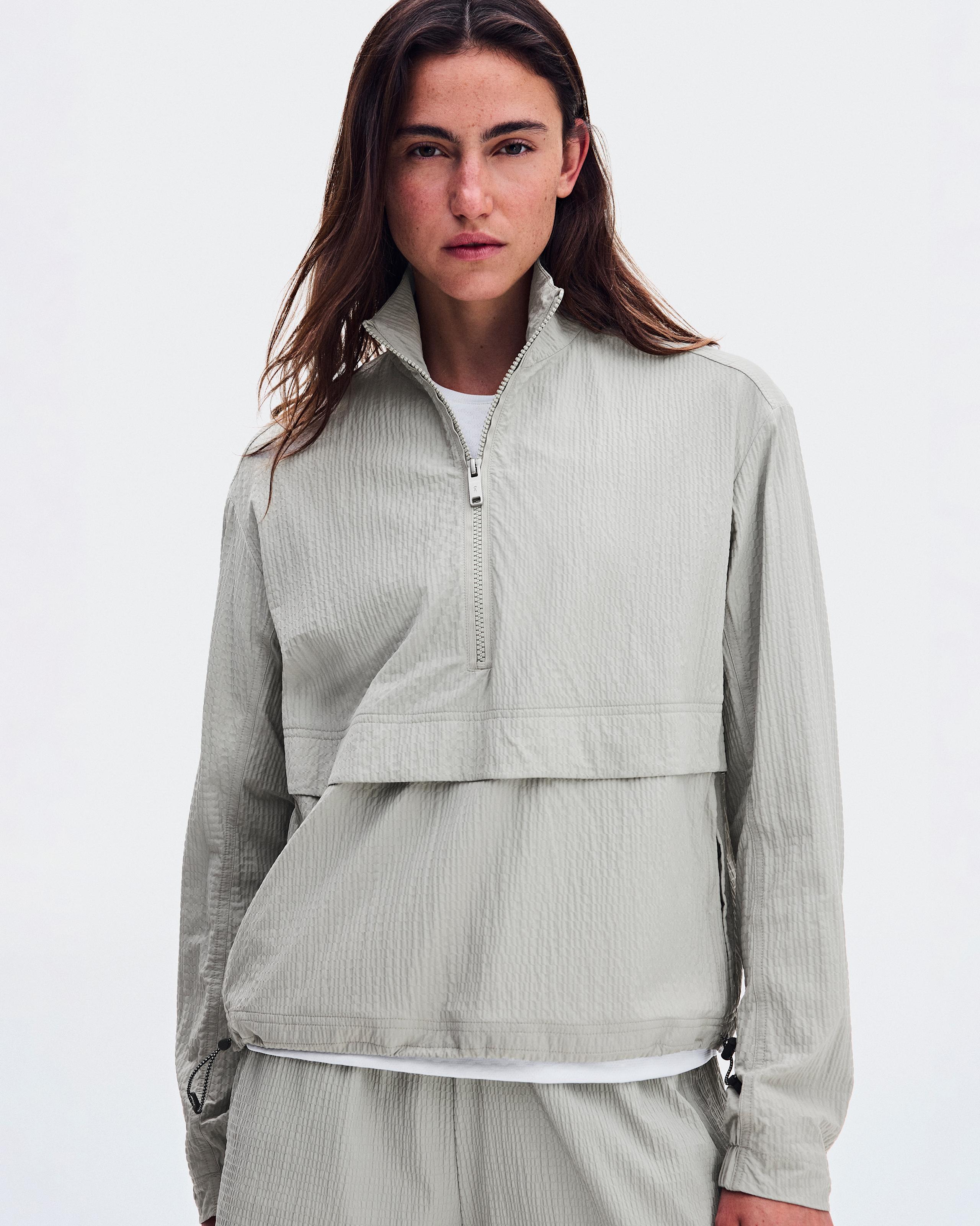 Женская куртка On Courtside 1/2 Zip Eaze, Brume — фото 2