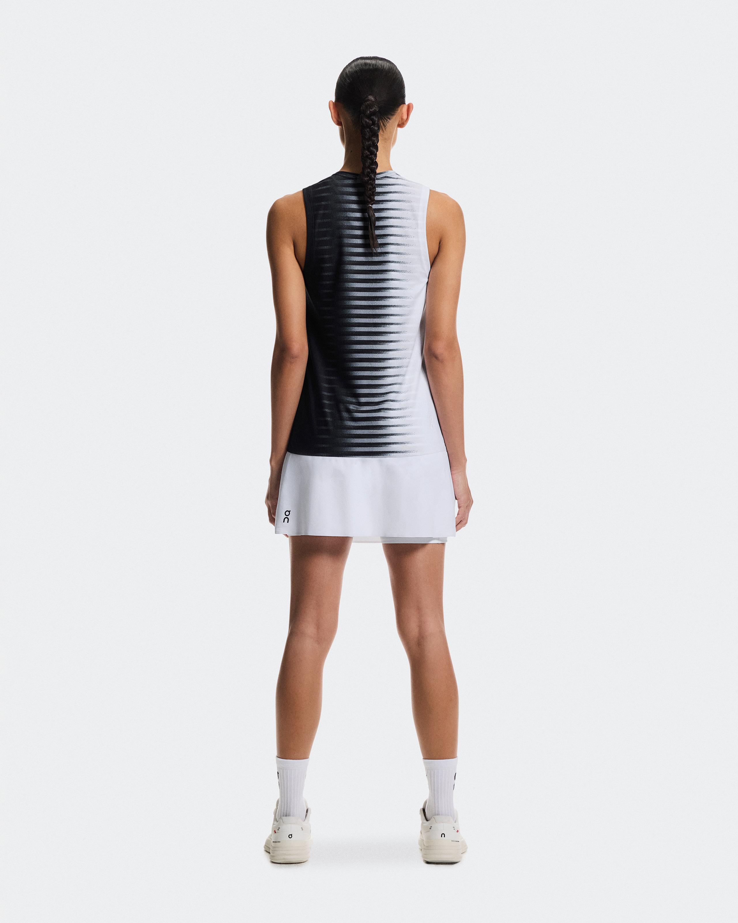 Женская майка On Court Tank Edge, Black / White — фото 2