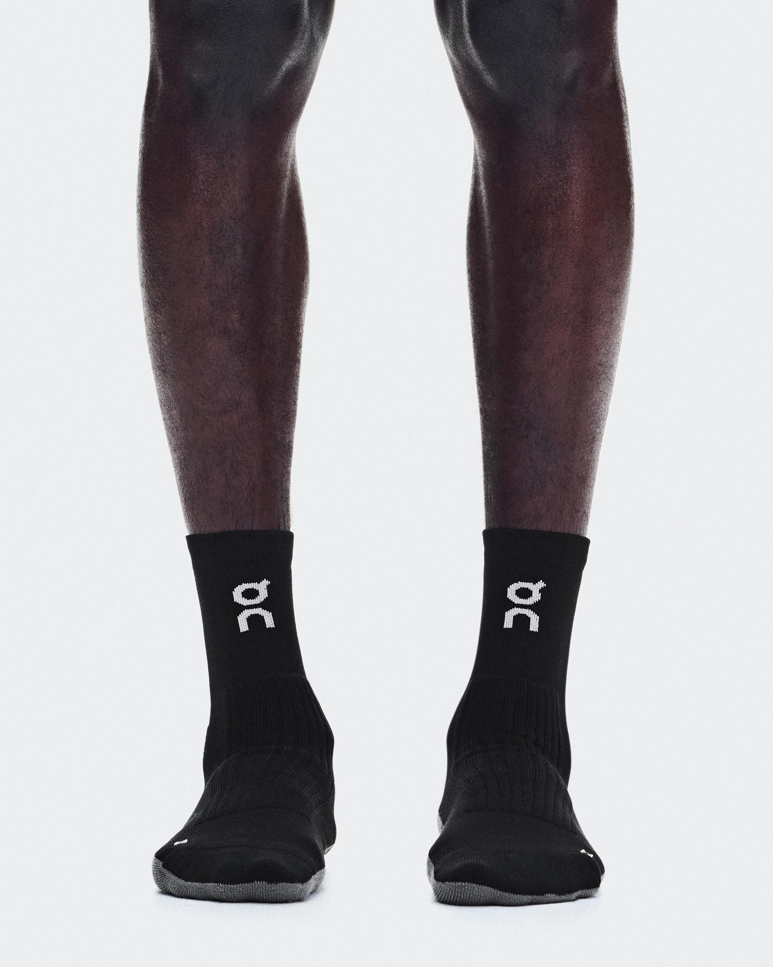 Trail Sock High 2P Black | Black