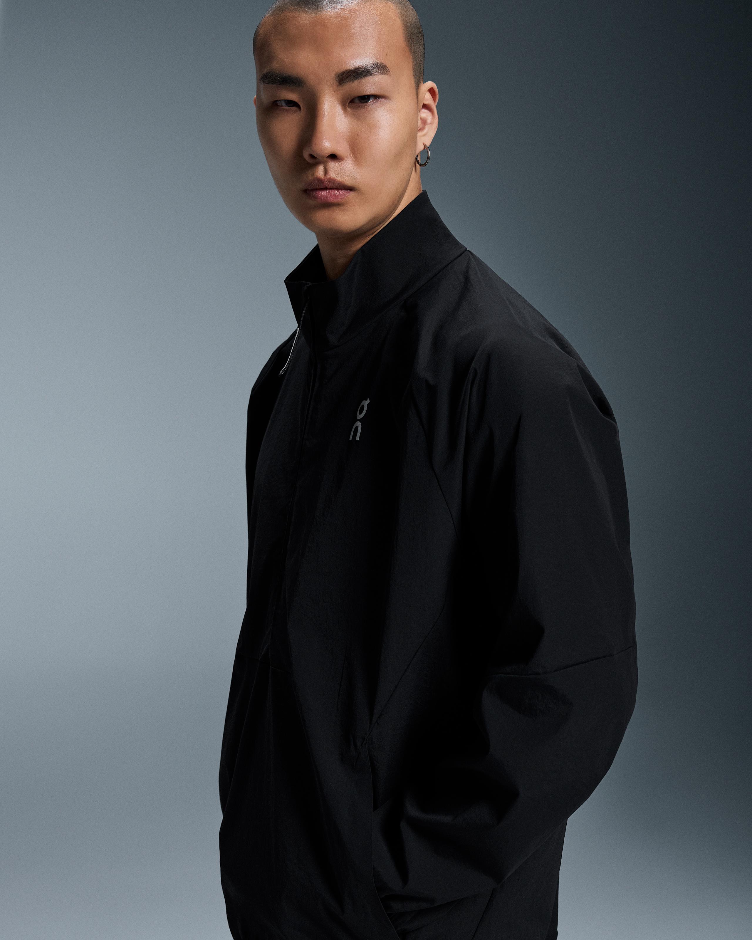 Мужская куртка All-Day 1/2 Zip Jacket, чёрная — фото 4