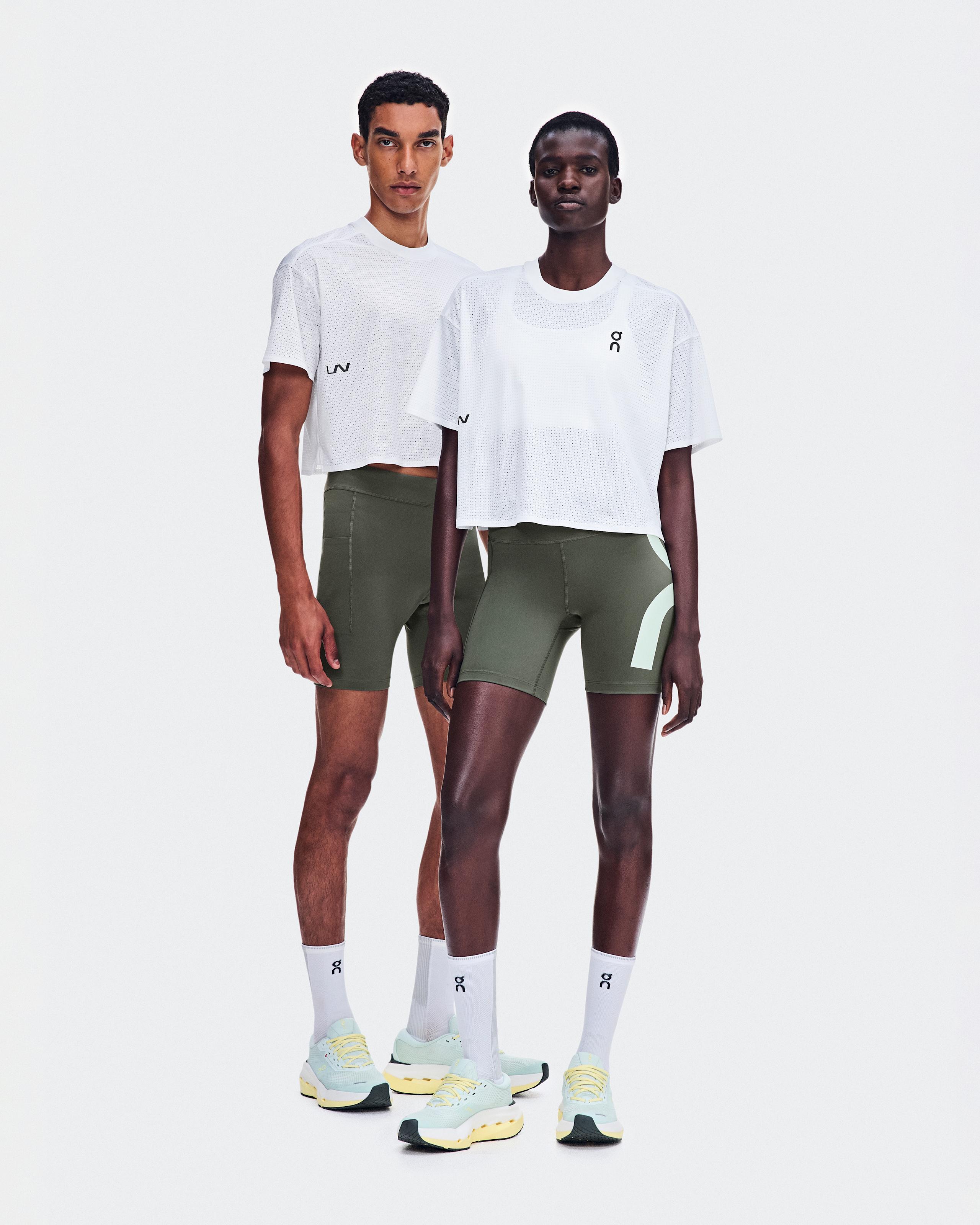 Cropped Run-T LN1 White