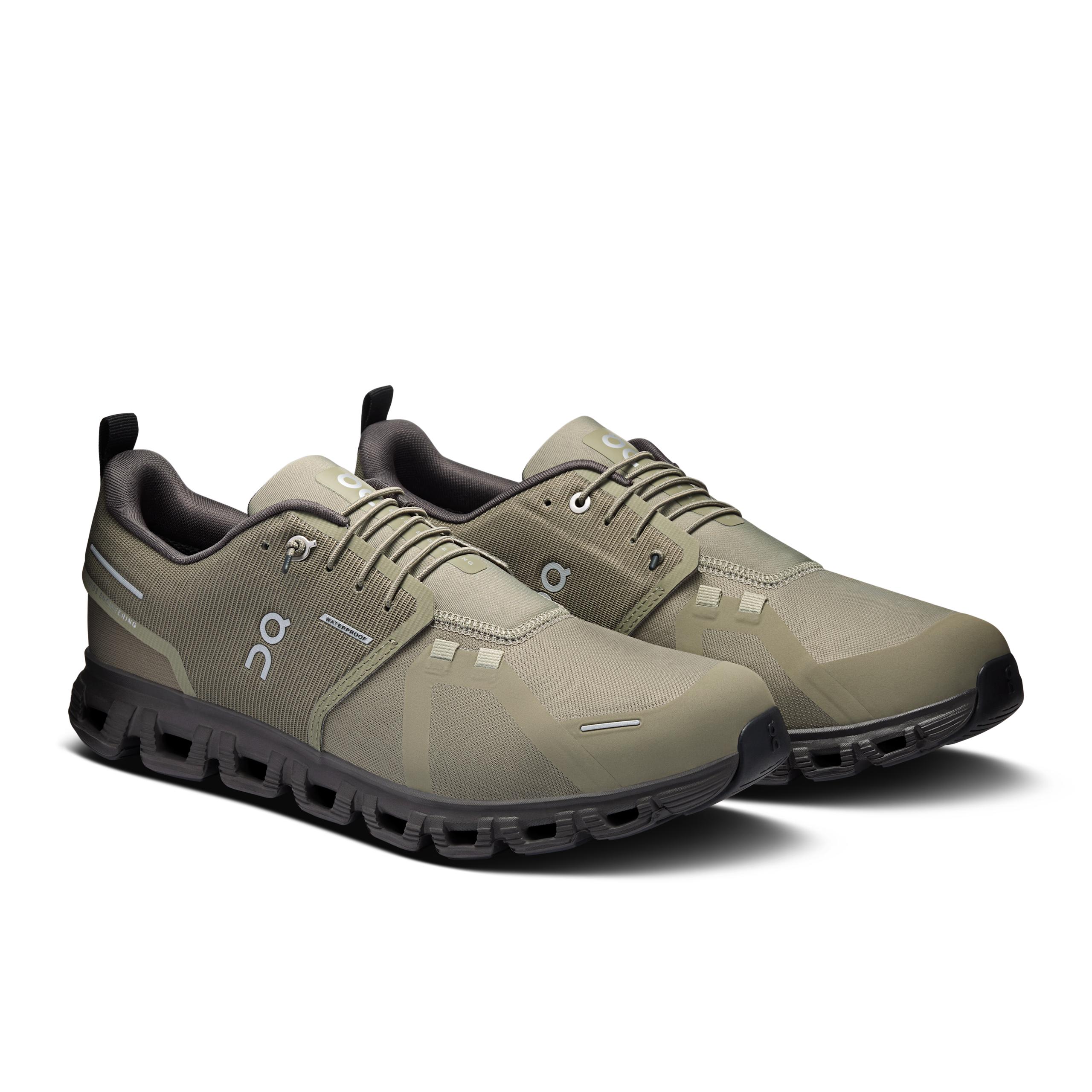 Кроссовки On Cloud 6 Waterproof Olive / Espresso — фото 6