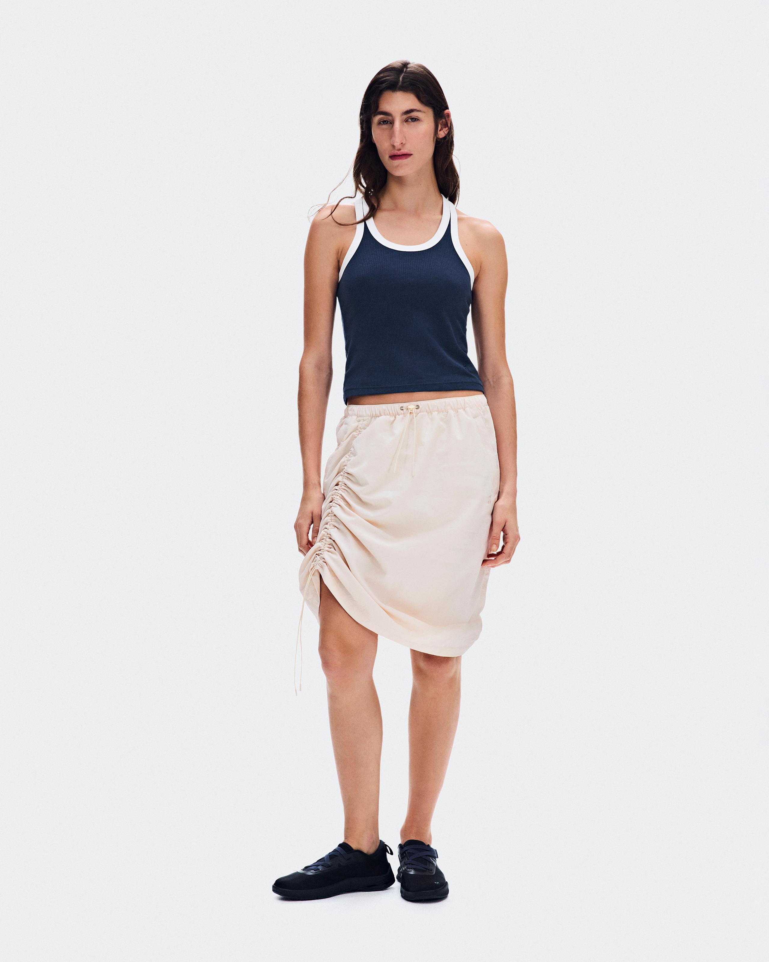 All-Day Ribbed Tank Midnight