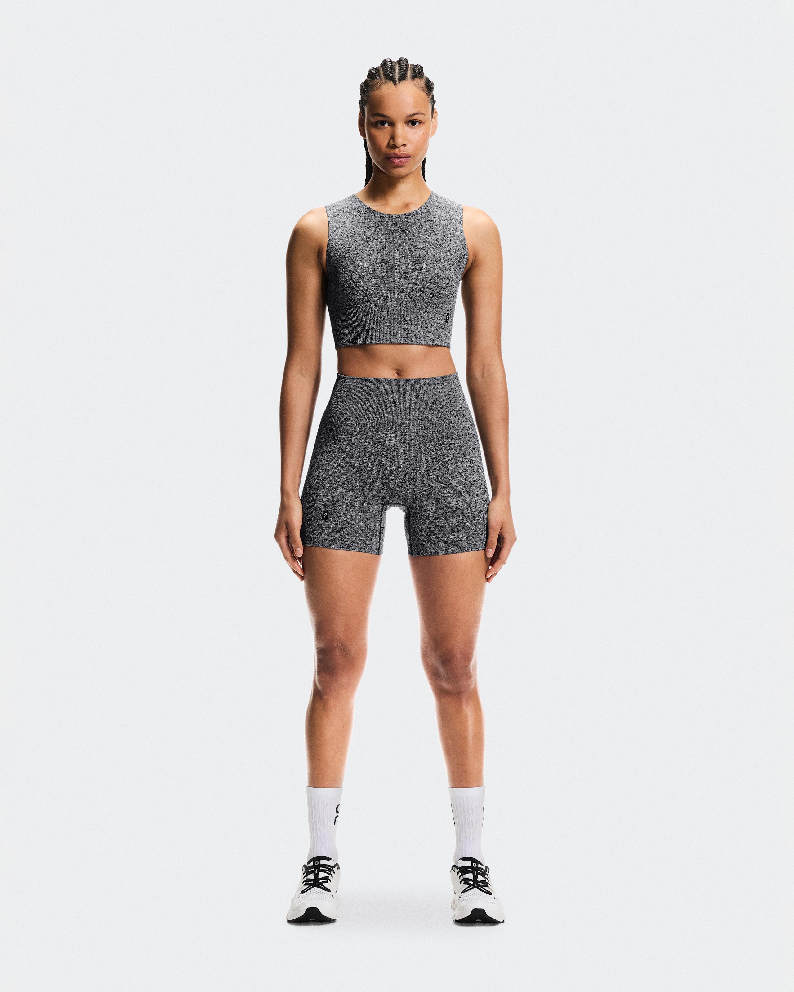 Studio Knit Shorts Graphite Heather