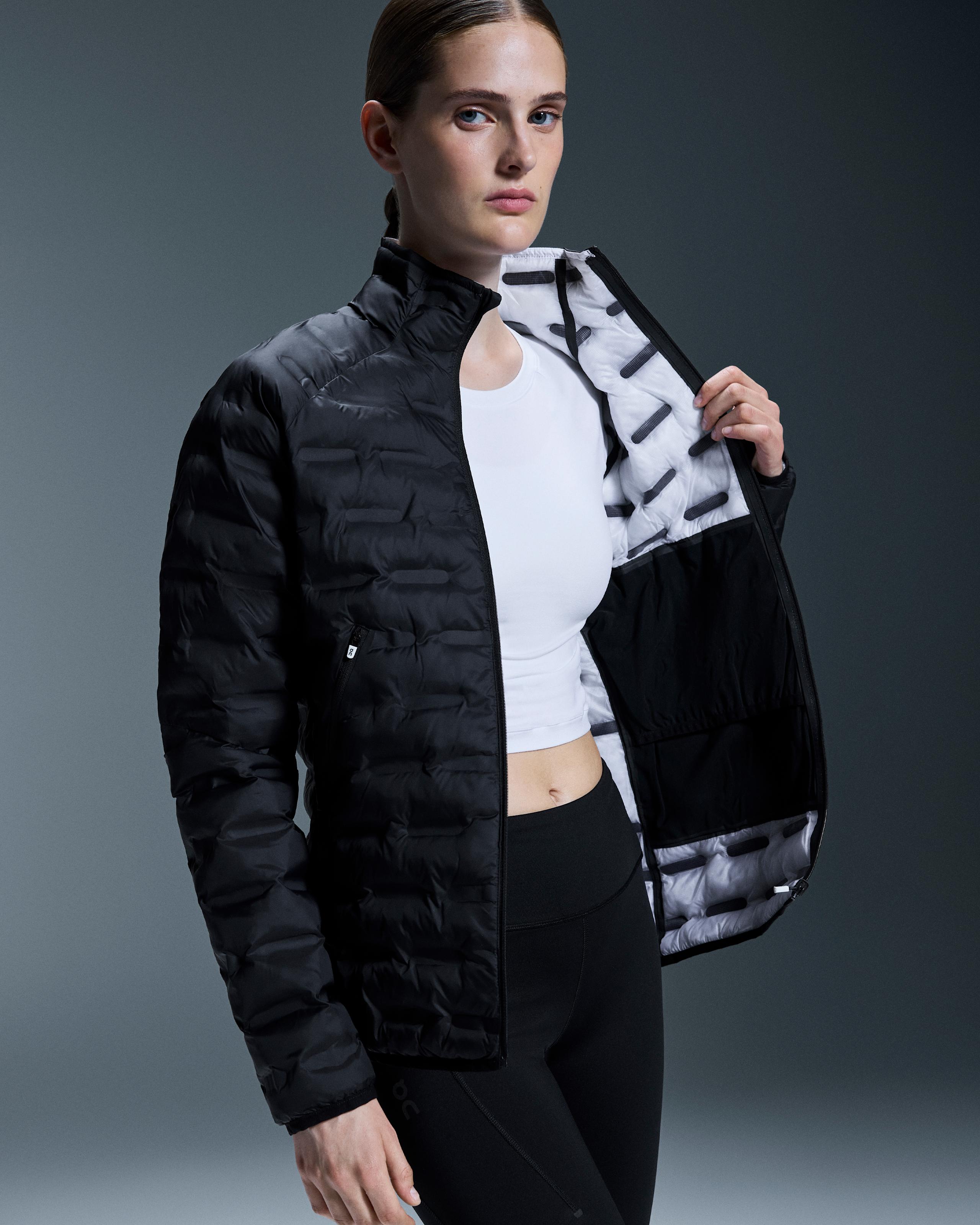 Женская куртка On Switch Jacket, Black / White — фото 5