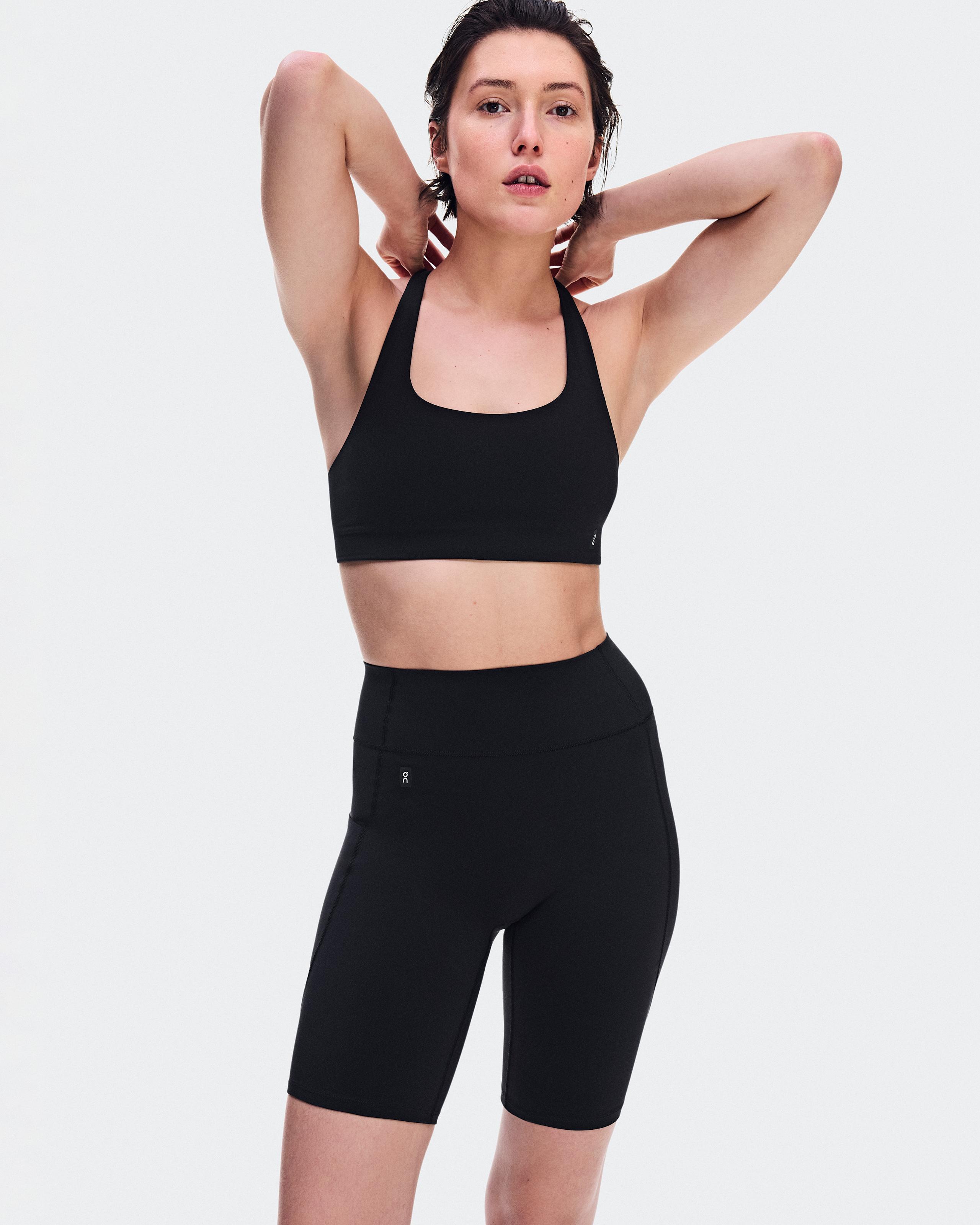 Женские шорты On Studio Leggings Short, Black — фото 2