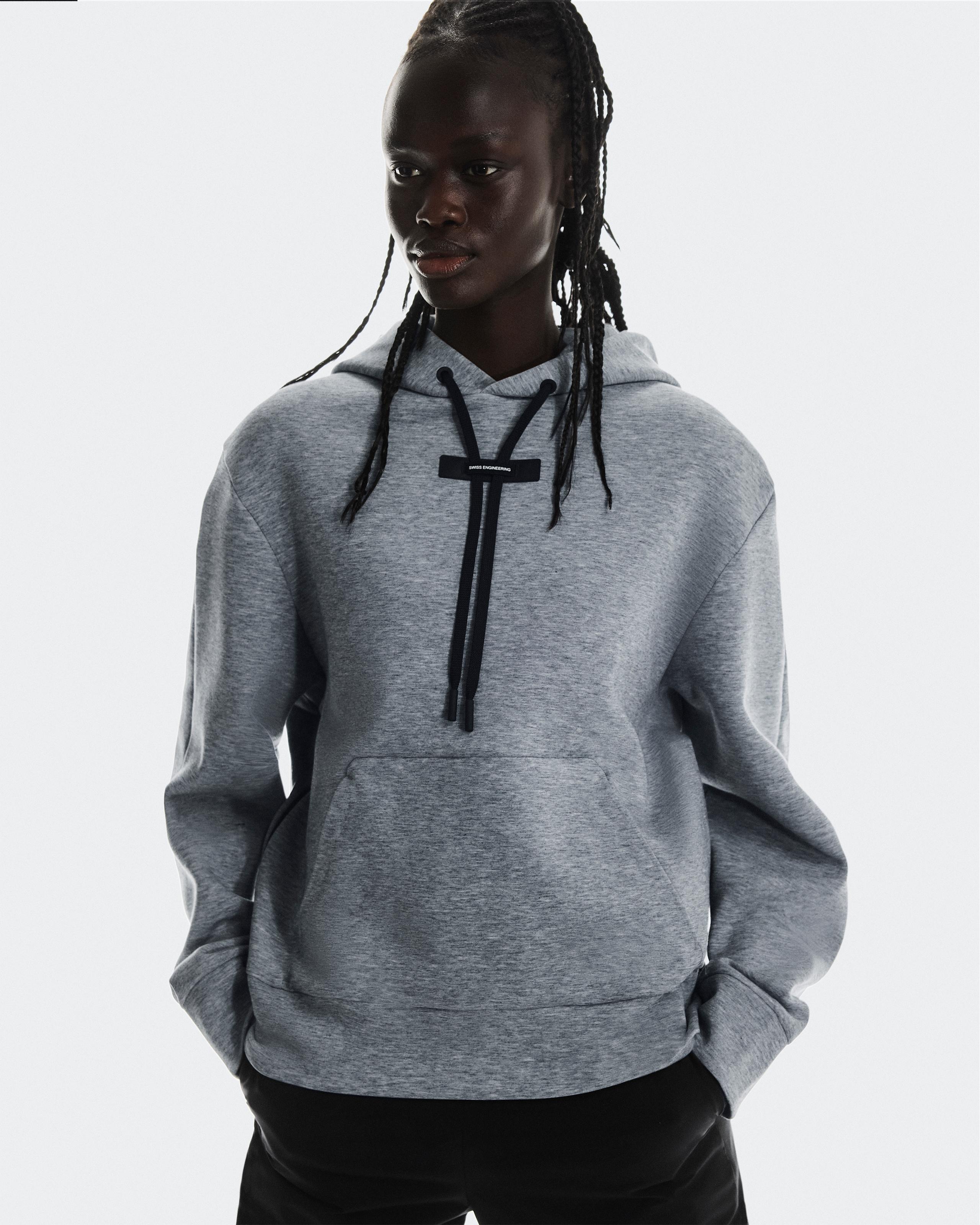 Женское худи On Focus Tech Hoodie, Basalt — фото 3