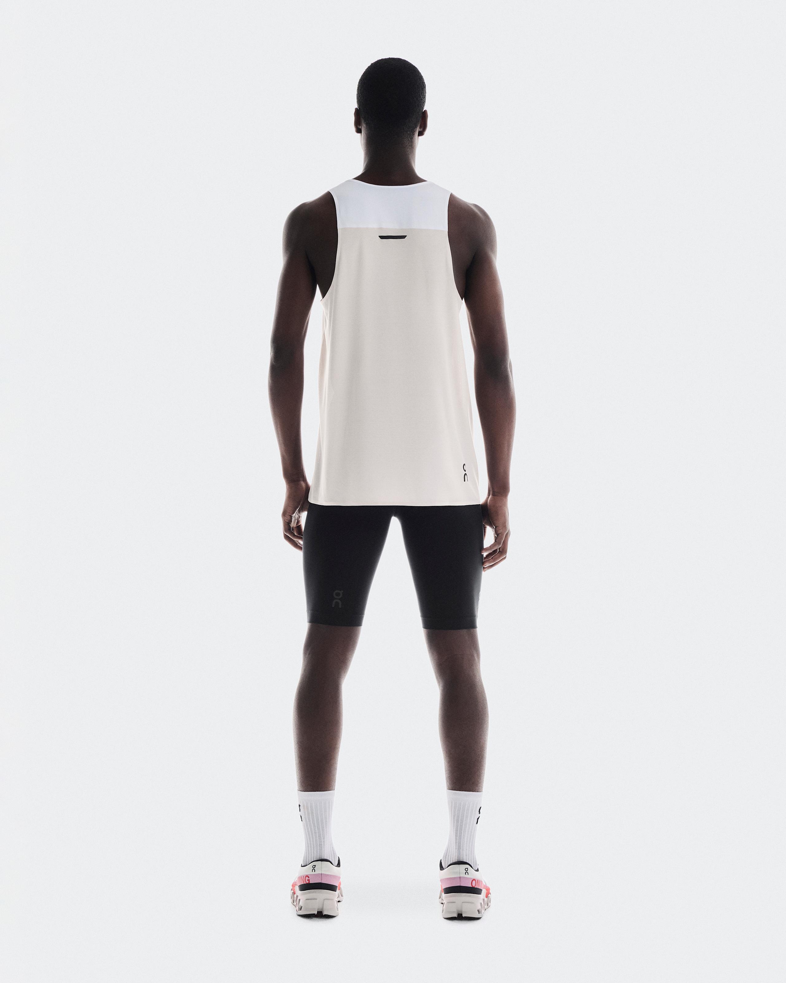 Мужская майка On Performance Tank, White / Silver — фото 2