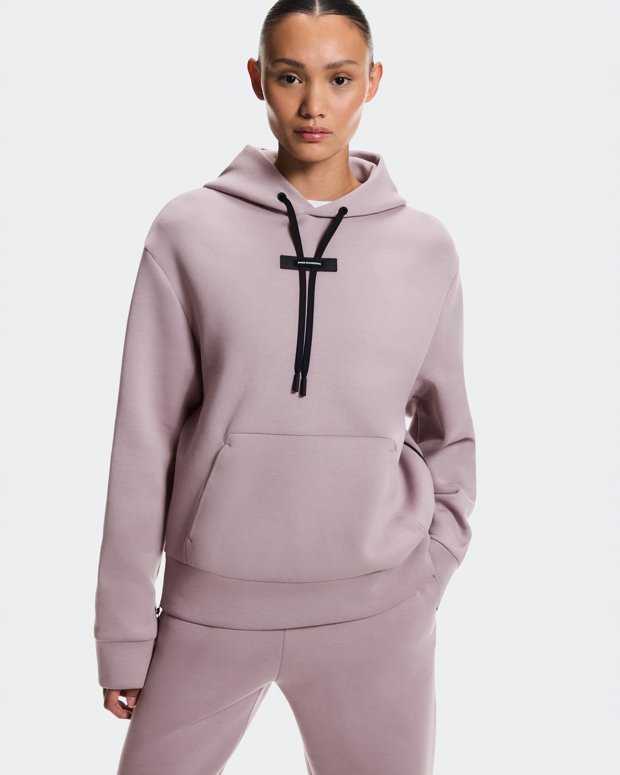 Женское худи On Focus Tech Hoodie, Heron — фото 3