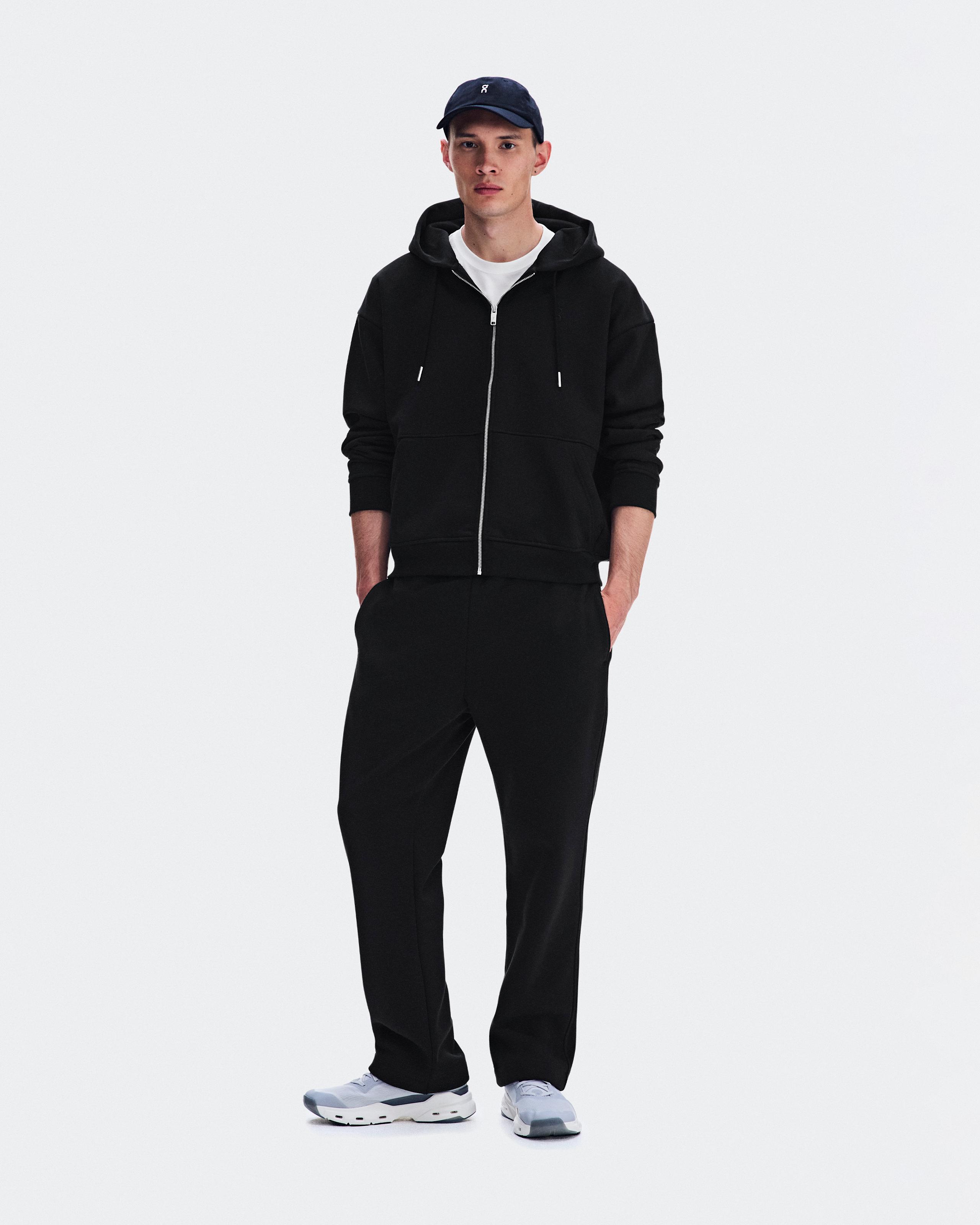 Club Collective Full Zip Runner Black