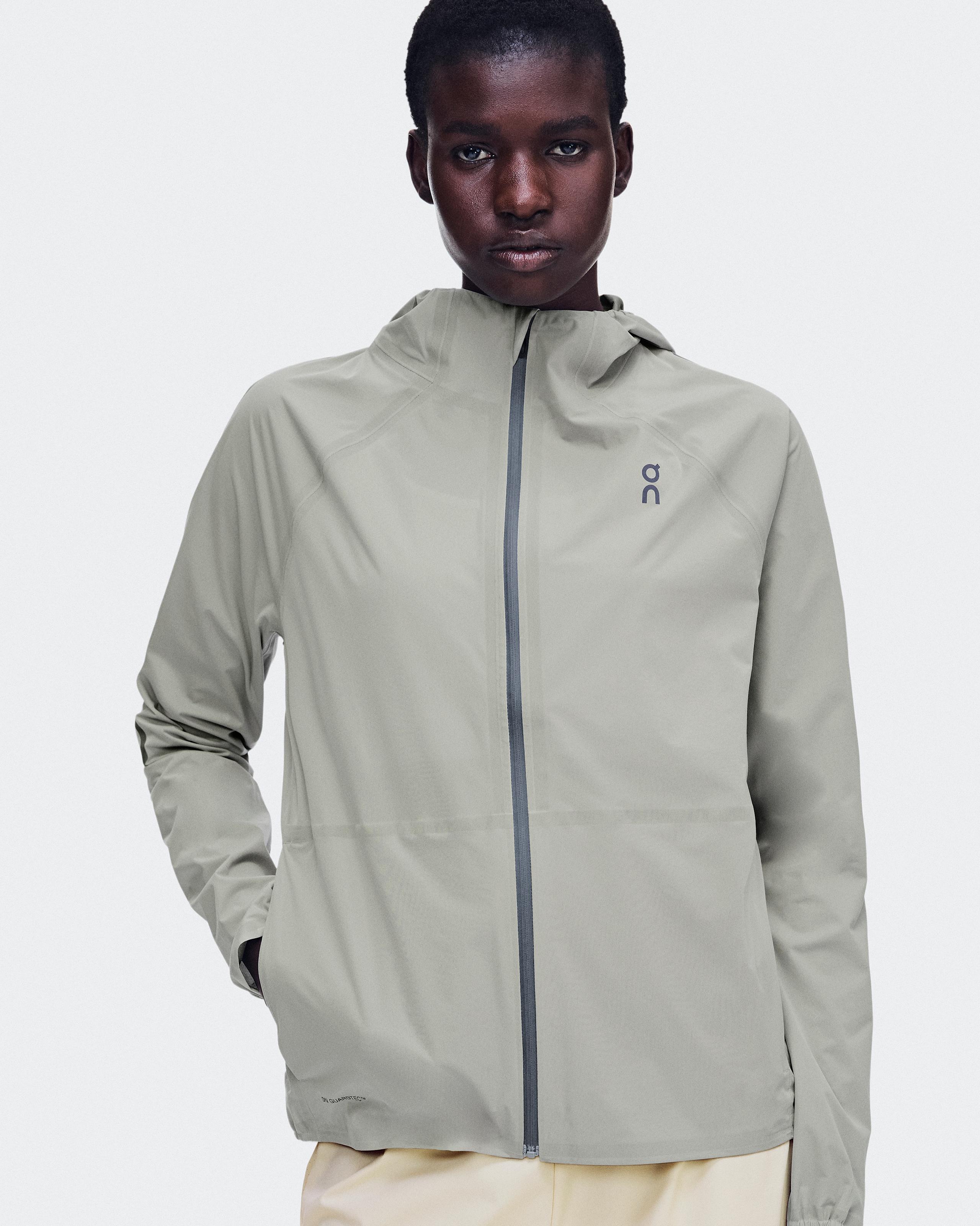 Женская беговая куртка On Performance Jacket Waterproof, Brume — фото 2