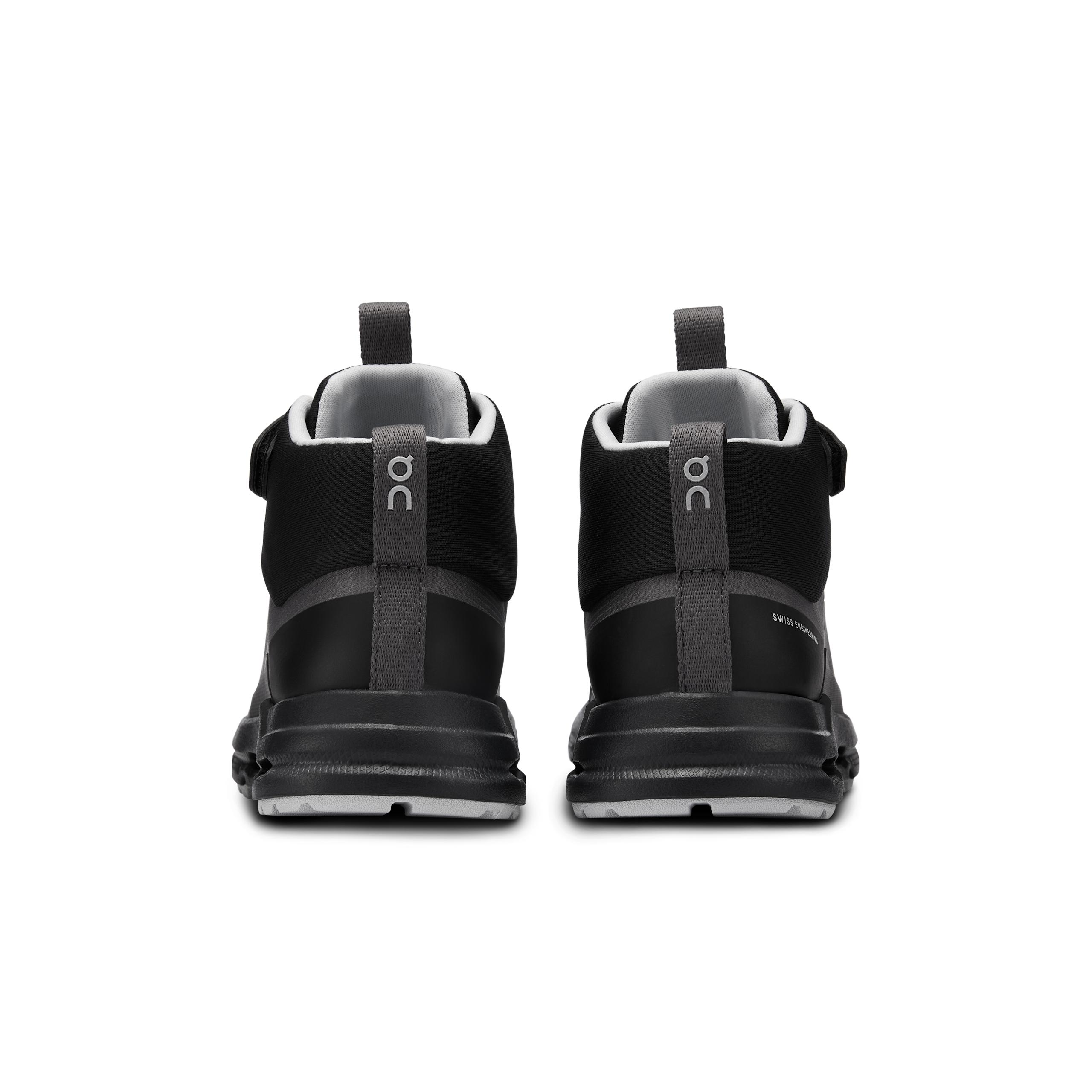 Кроссовки On Cloudhero Mid Waterproof, графитовые с чёрным — фото 5