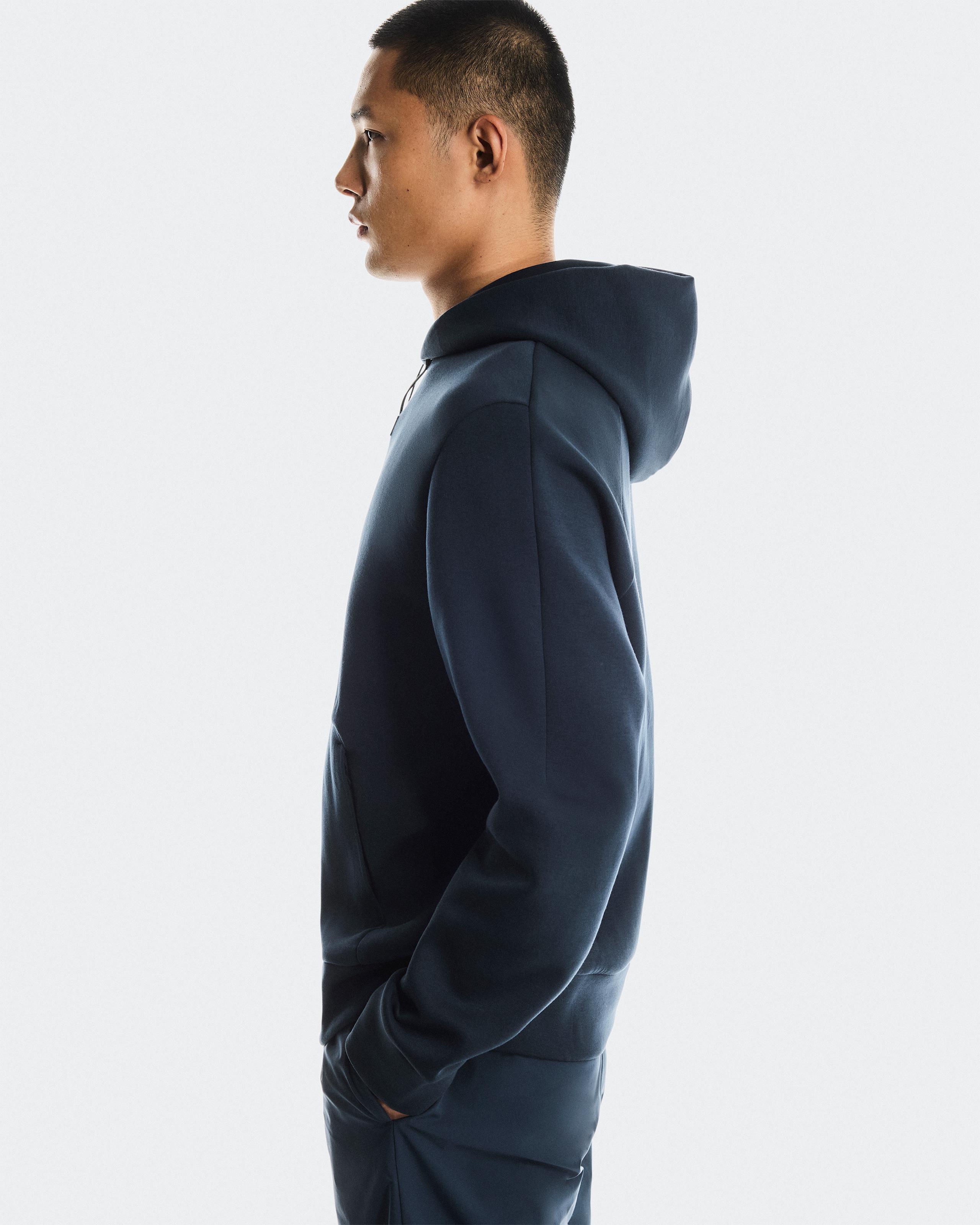 Мужское худи On Focus Tech Hoodie, Navy — фото 6
