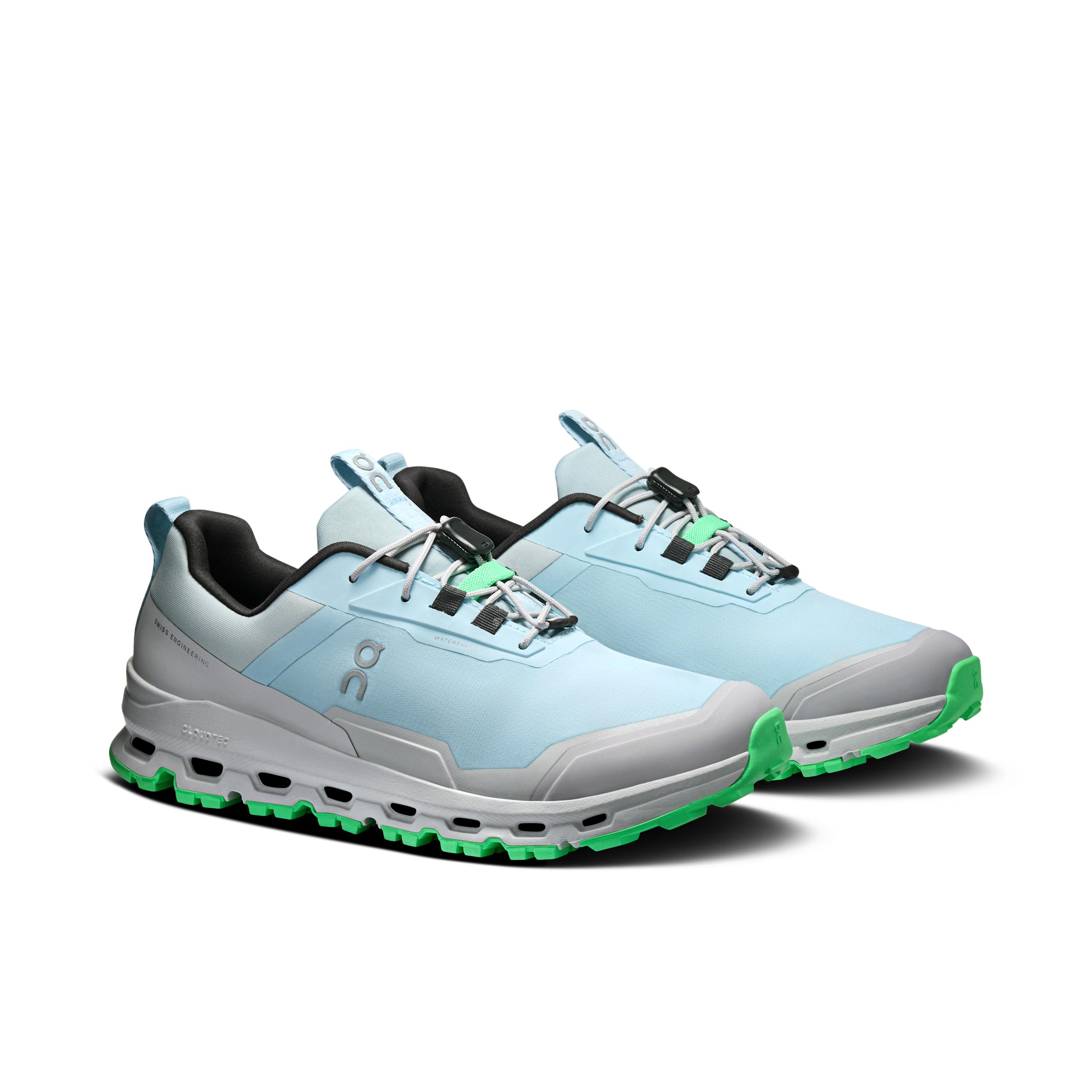 Кроссовки подростковые On Cloudhero Waterproof голубые — фото 6