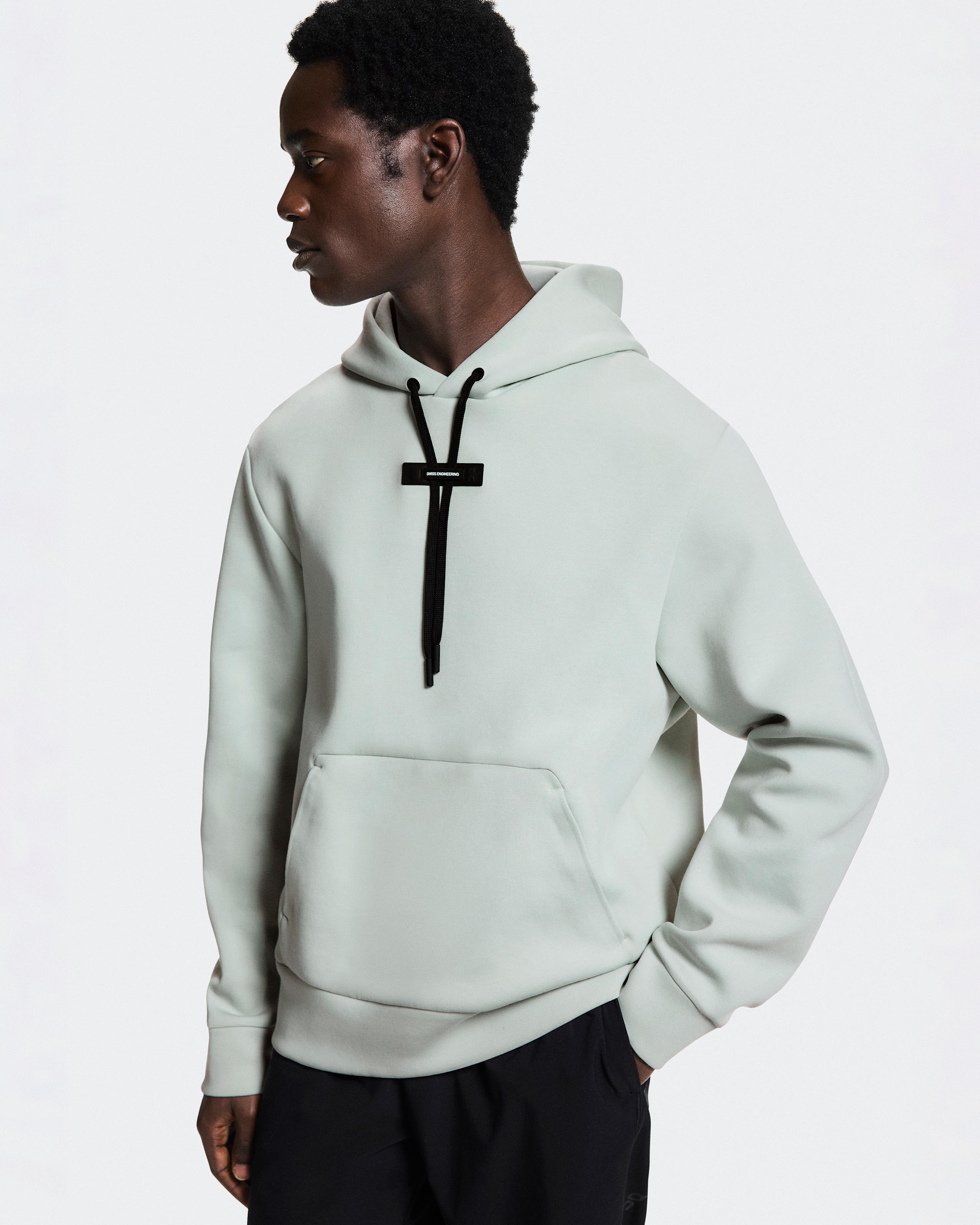 Мужское худи On Focus Tech Hoodie, Mineral — фото 3