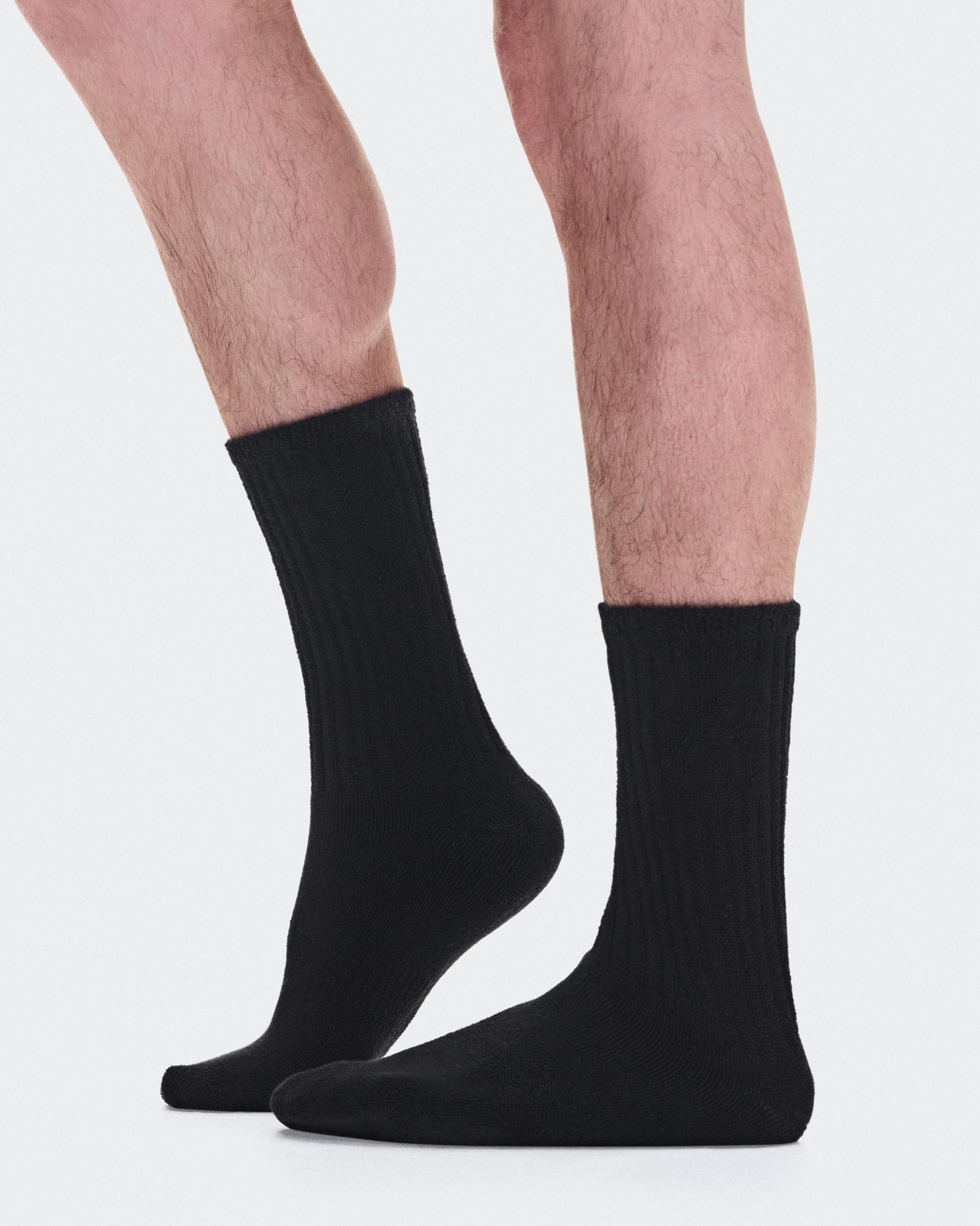Носки Terry Sock High чёрный — фото 2