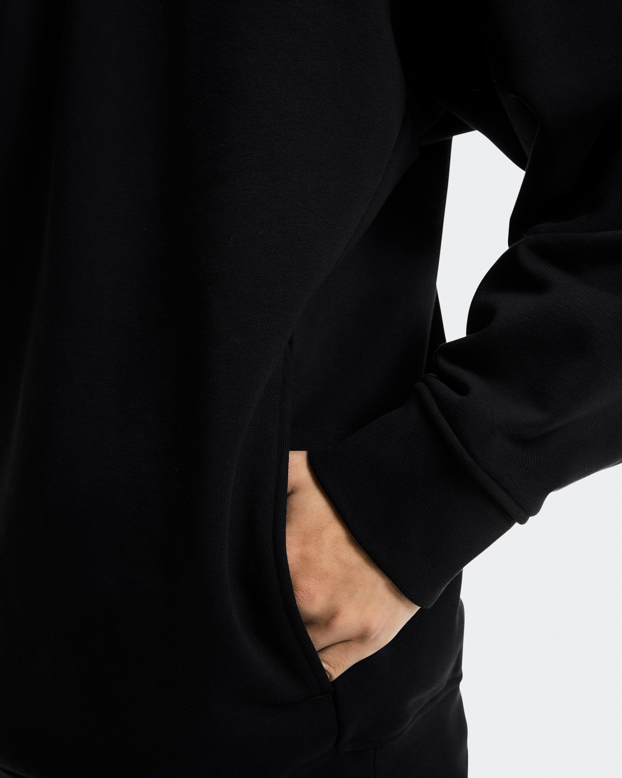 Мужская кофта на молнии On Club Collective 1/4 Zip, Black — фото 7