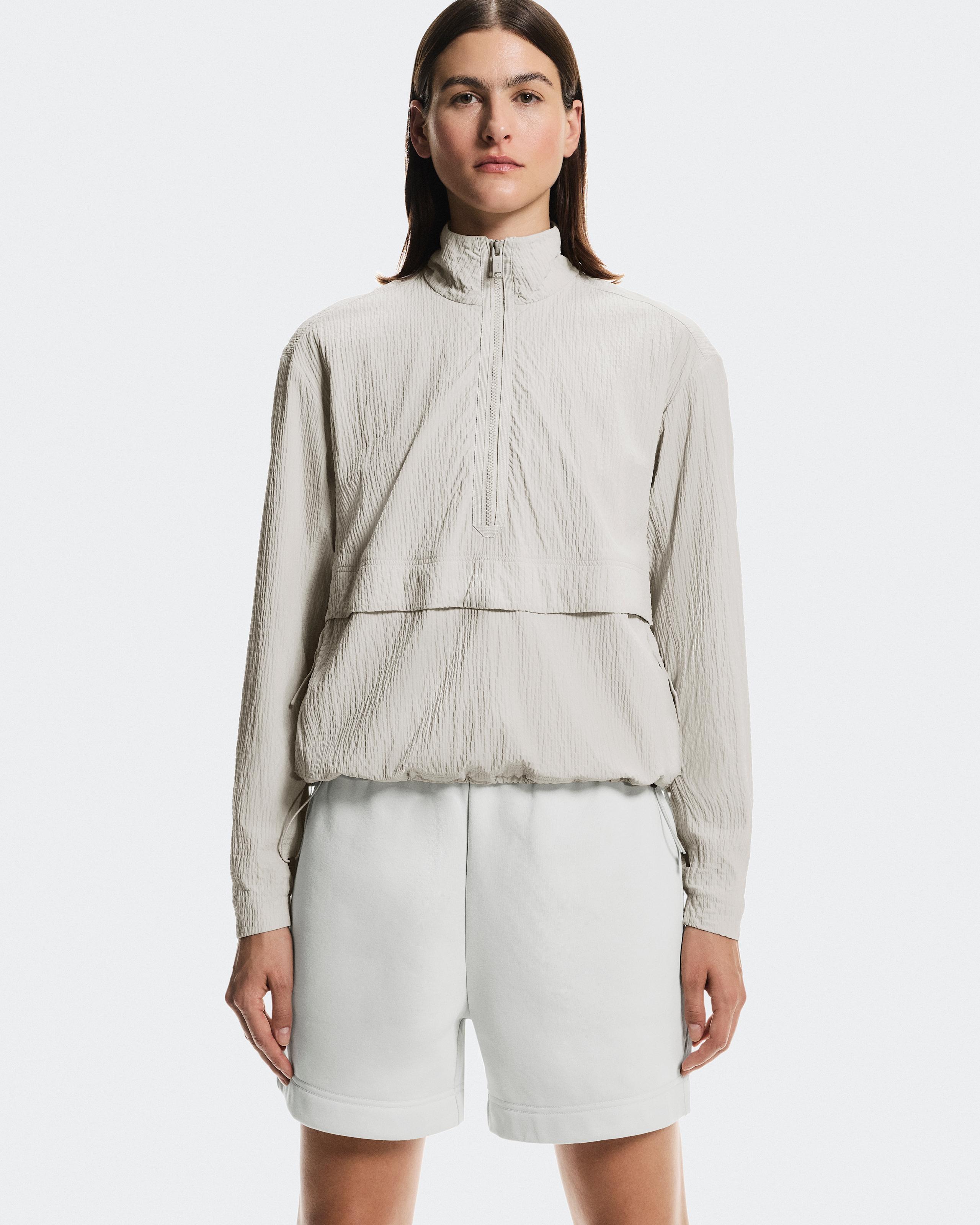 Женская куртка On Courtside 1/2 Zip Eaze, Sand — фото 3