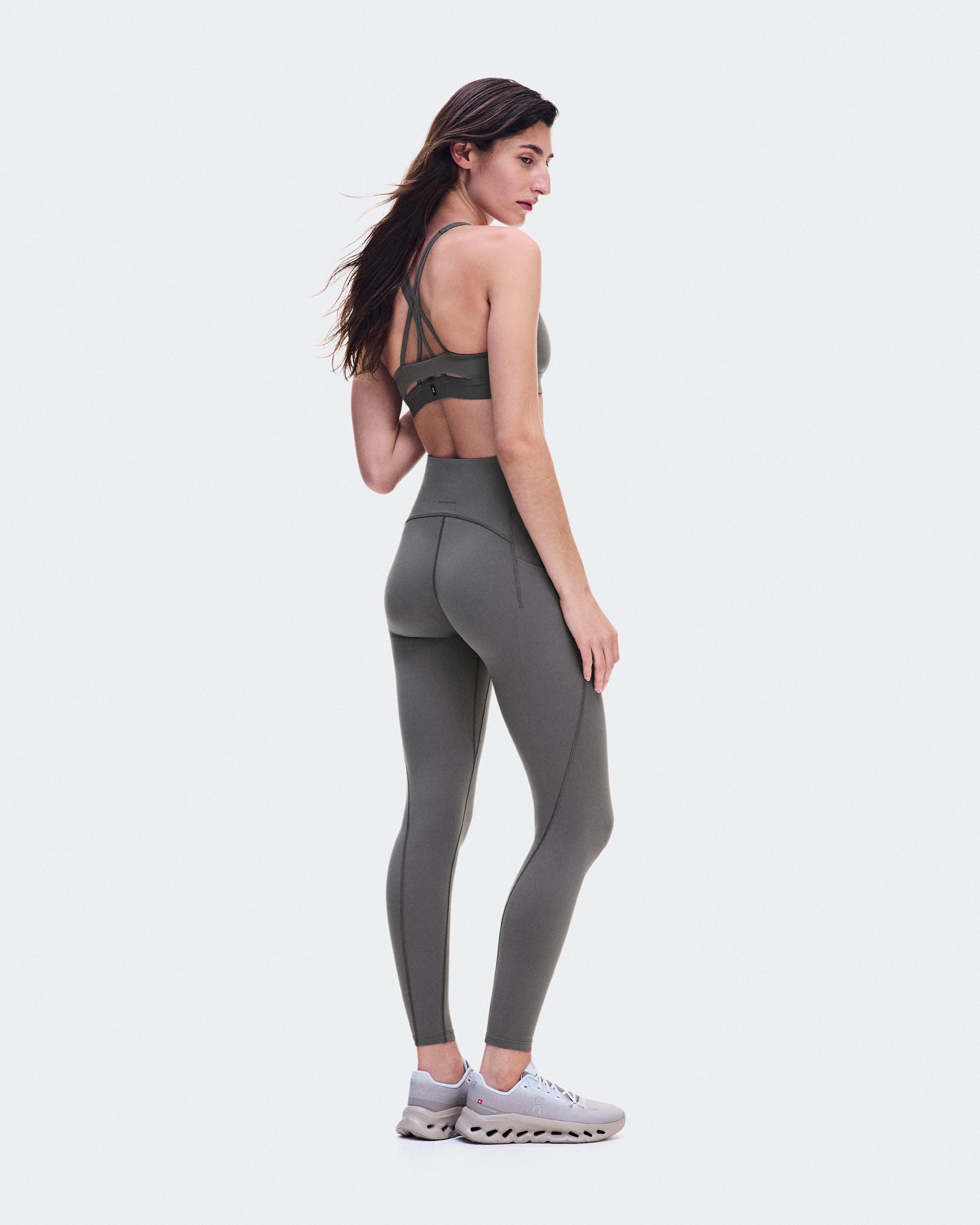Женские леггинсы Studio Leggings (тлеюще-красный) — фото 3