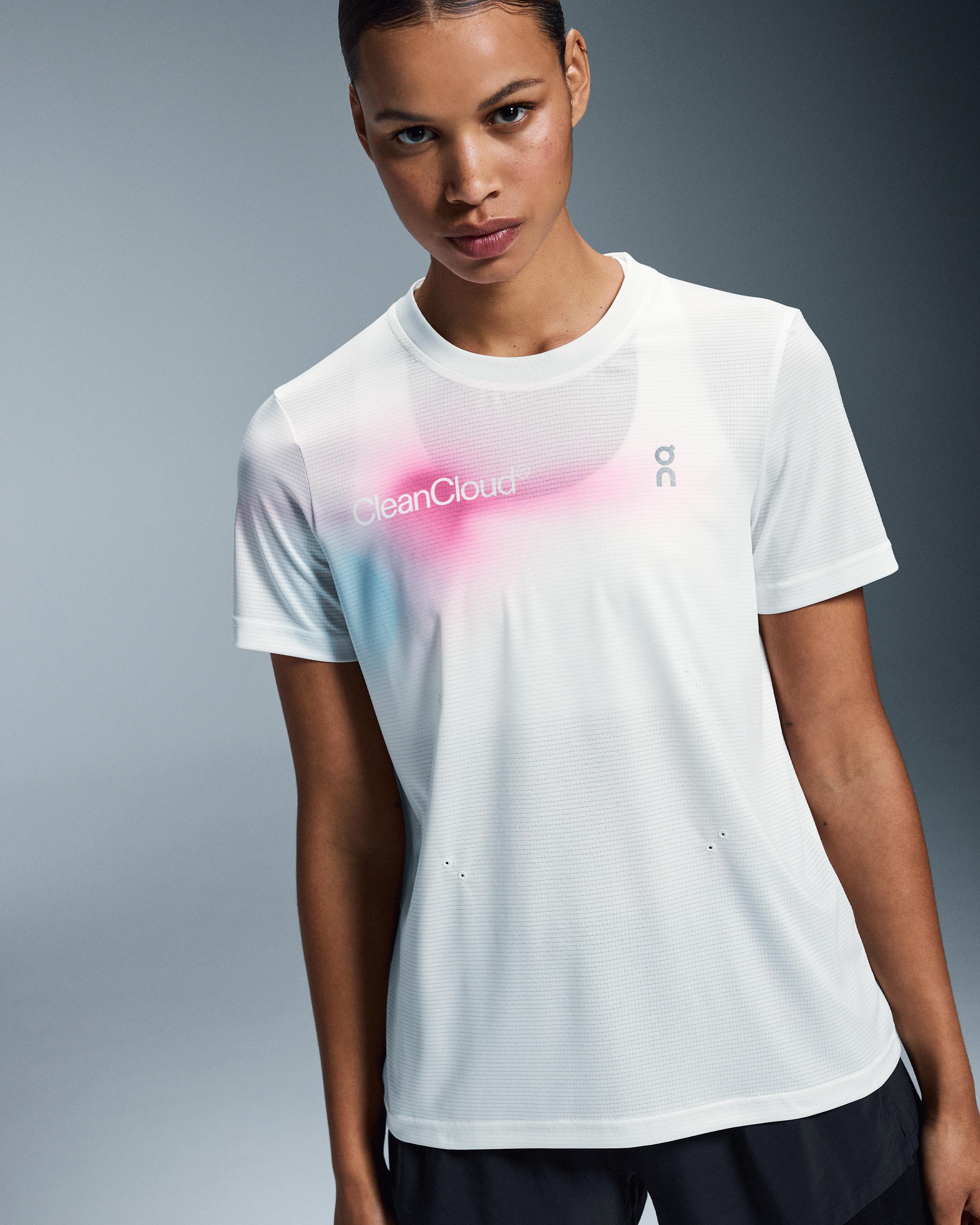 Женская футболка On Pace-T, Undyed / Pink — фото 3