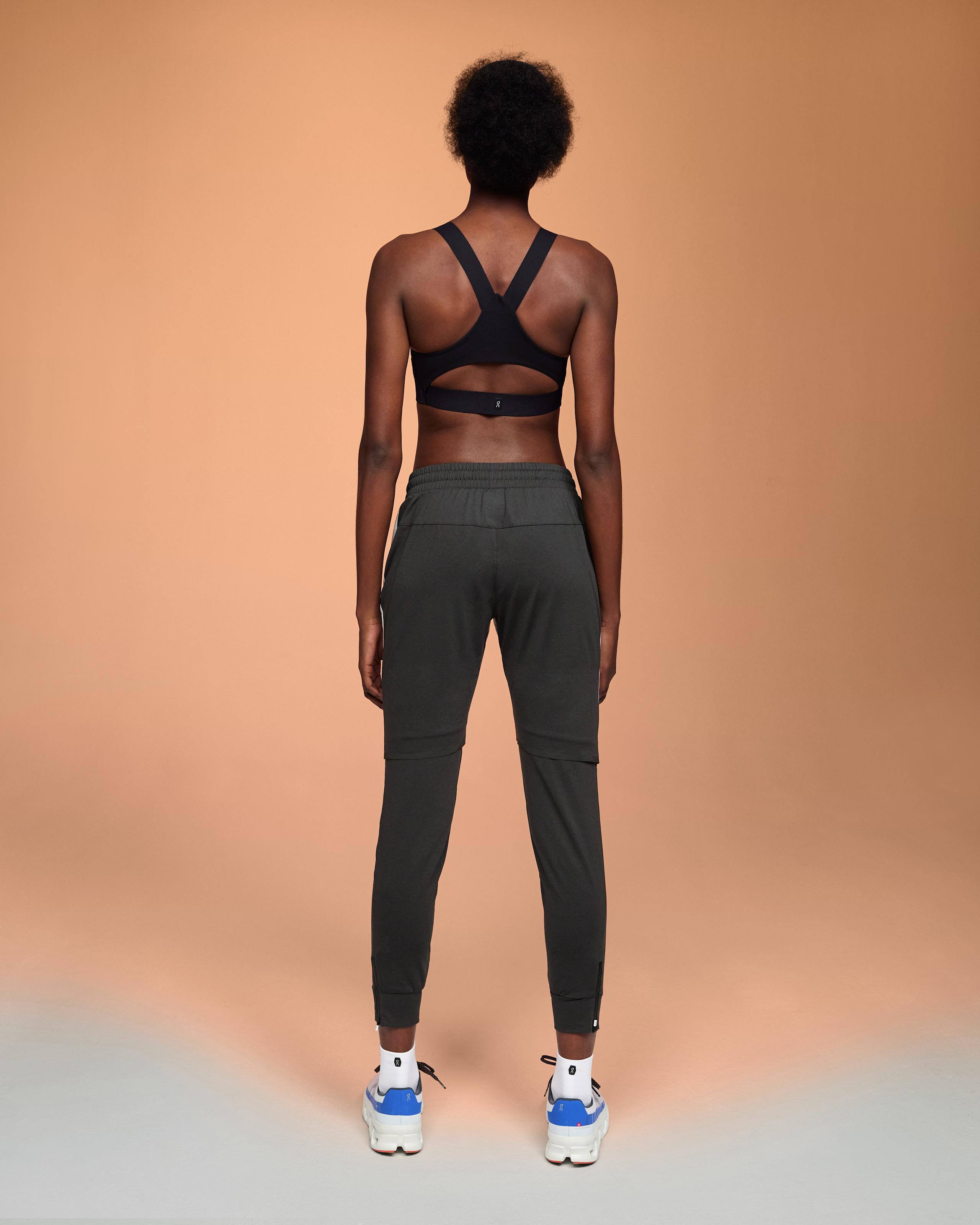 Женские беговые брюки On Running Pants, Pearl / Shadow — фото 3