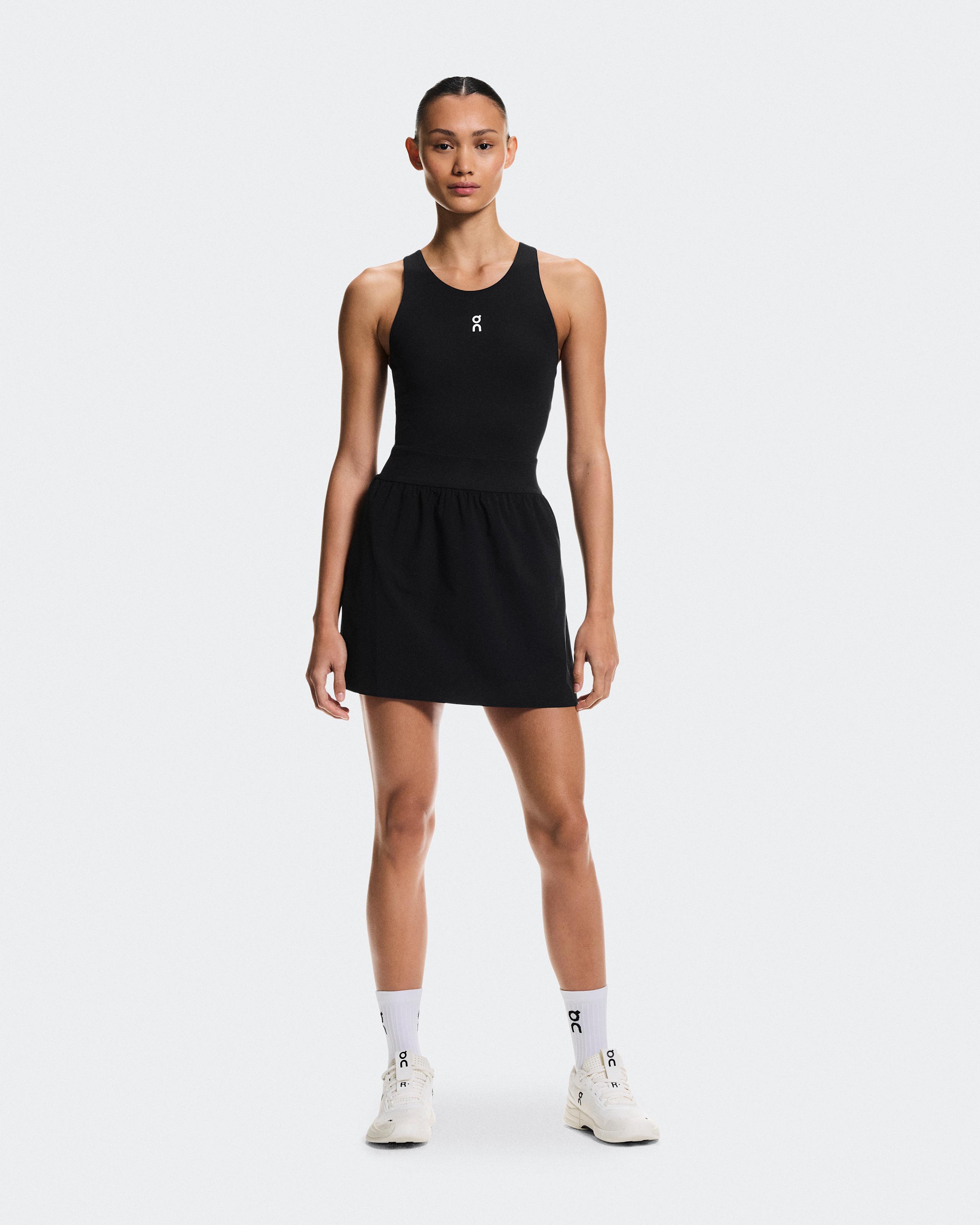 Court Dress Split Black
