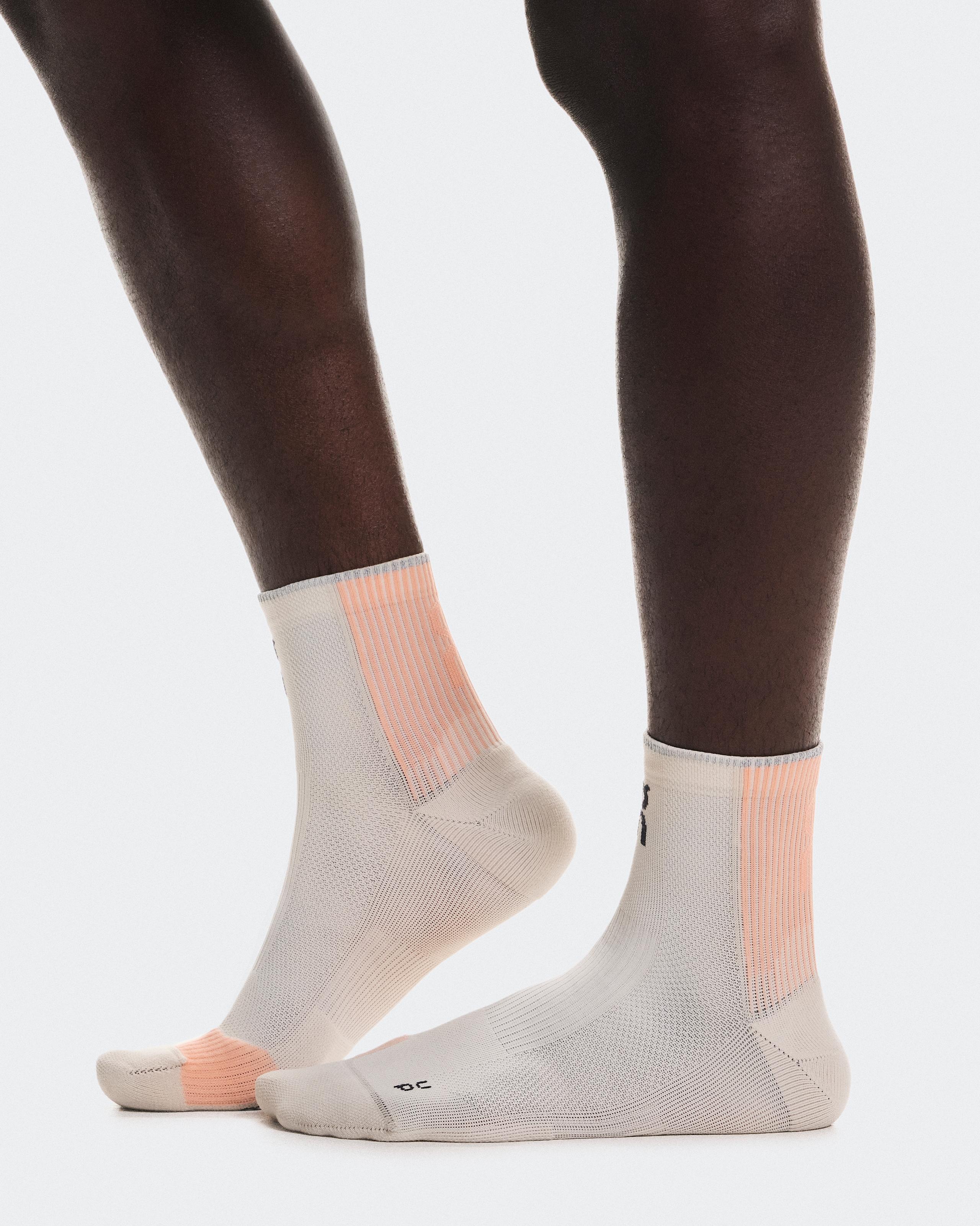 Носки Performance Run Sock Mid, Pearl / Sunstone — фото 2