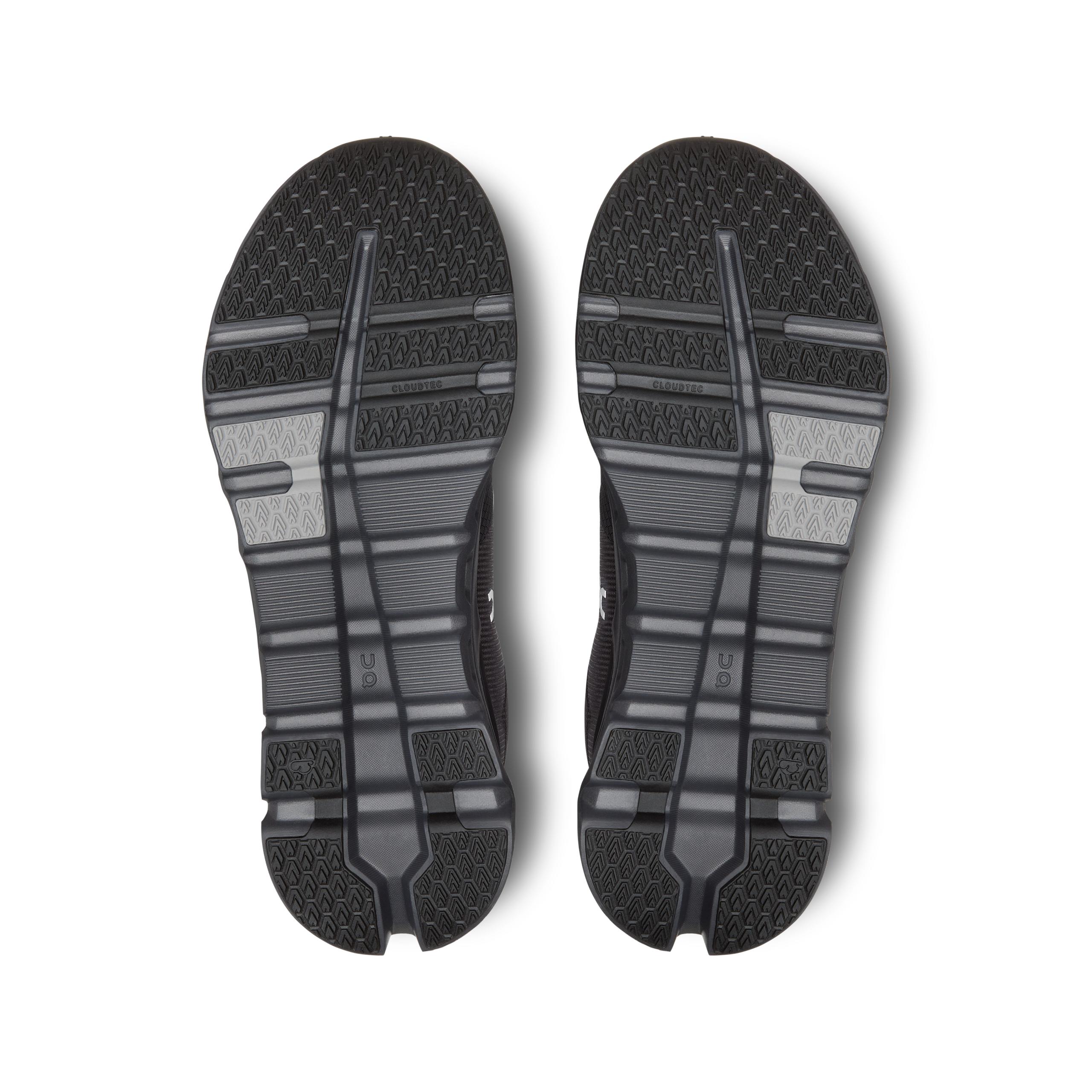 Кроссовки On Cloudrunner 2 Waterproof мужские, тёмно-серые с чёрным — фото 3