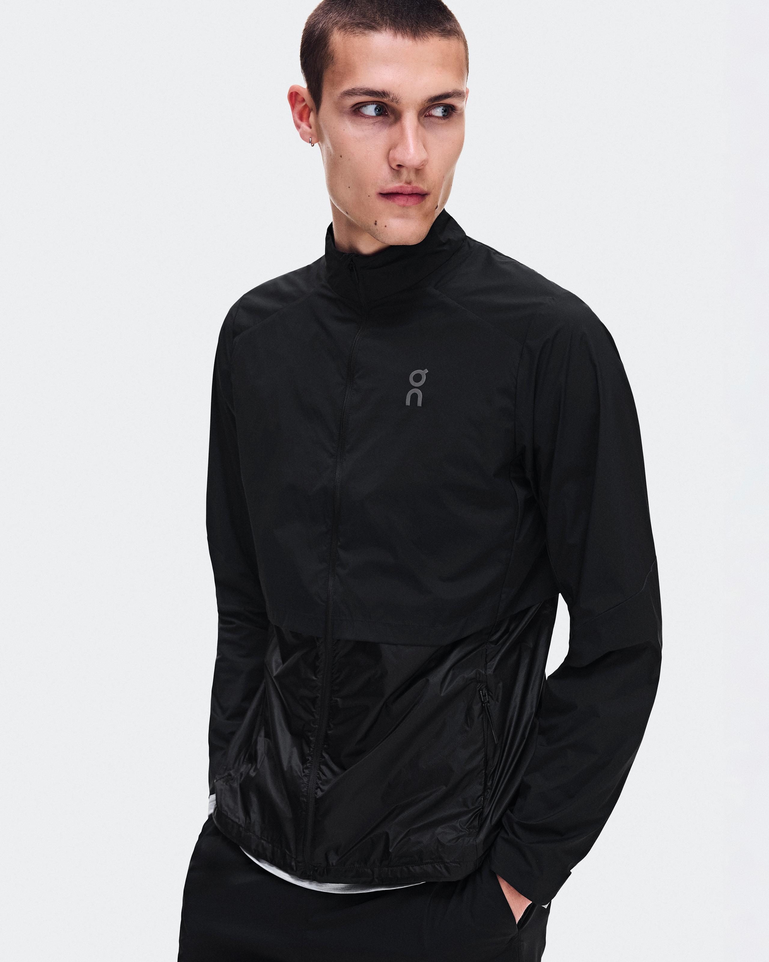 Мужская беговая куртка On Weather Jacket, Black — фото 2