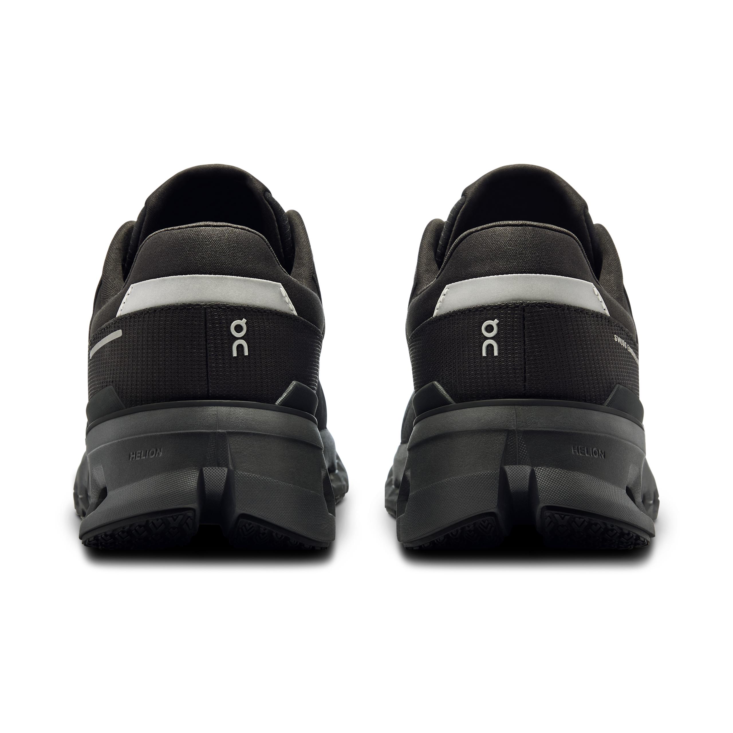 Кроссовки On Cloudrunner 2 Waterproof женские, тёмно-серые с чёрным — фото 5