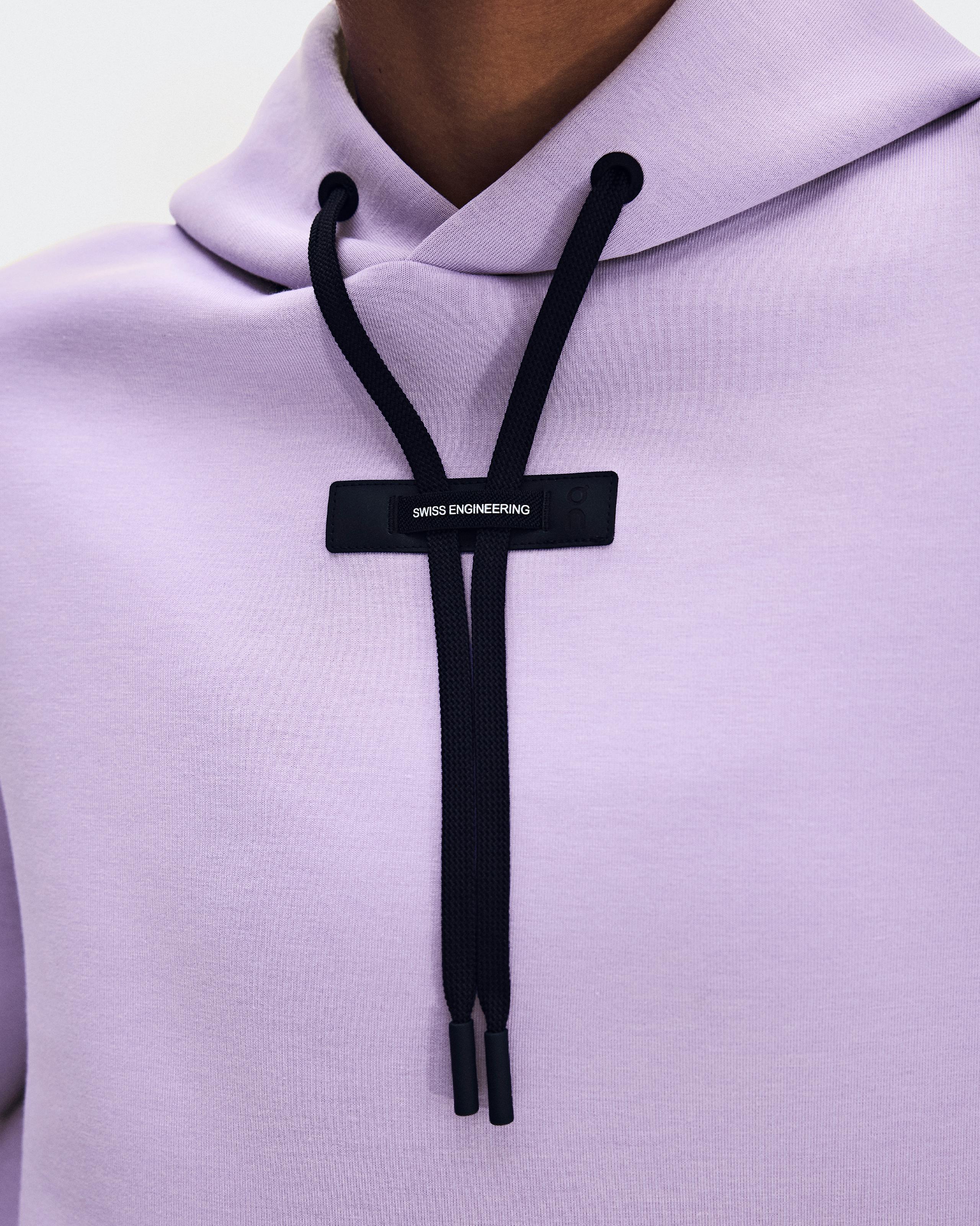 Худи On Focus Tech Hoodie женское, розовый (Bloom) — фото 7