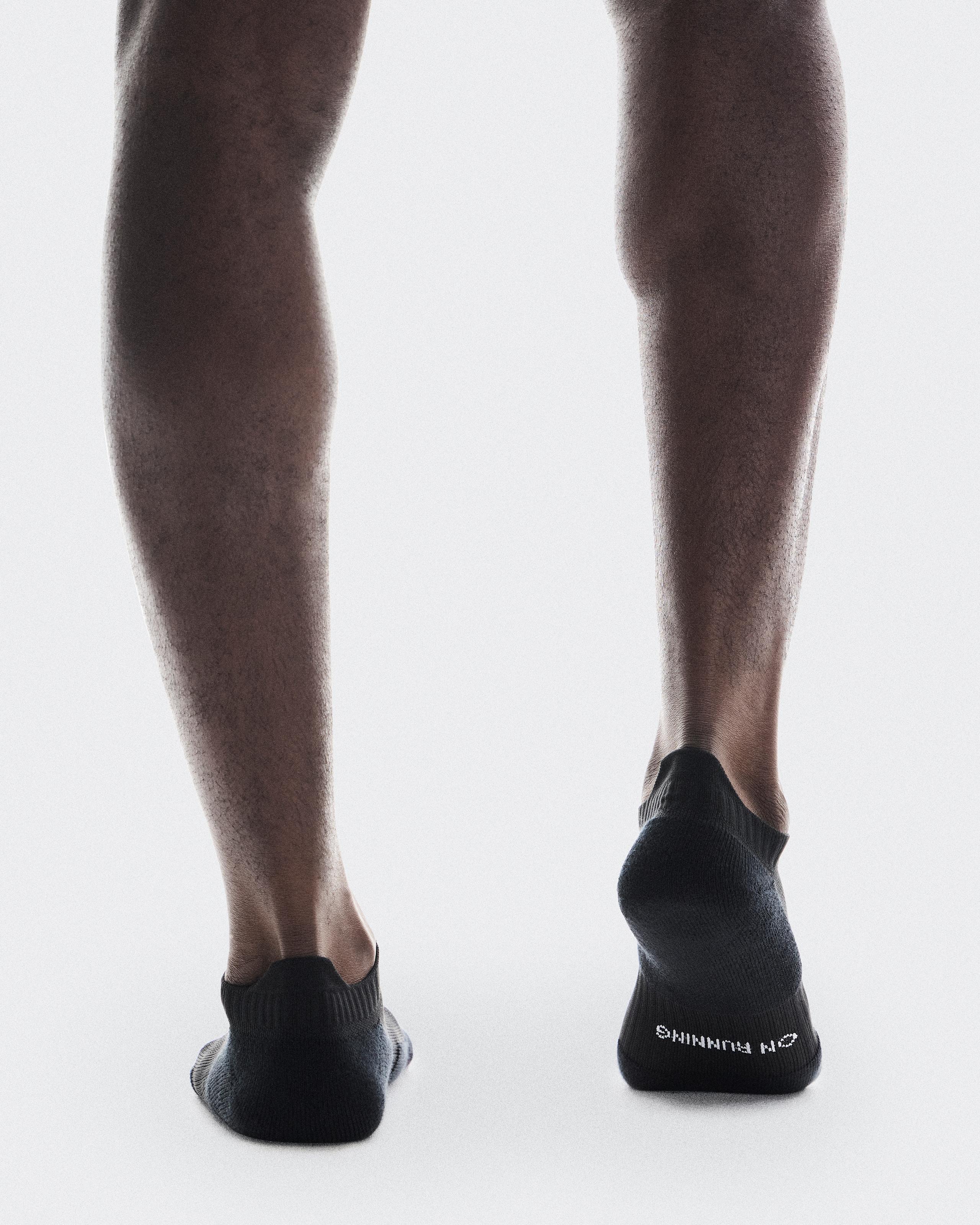 Носки Core Run Sock Low 2P, чёрные — фото 3