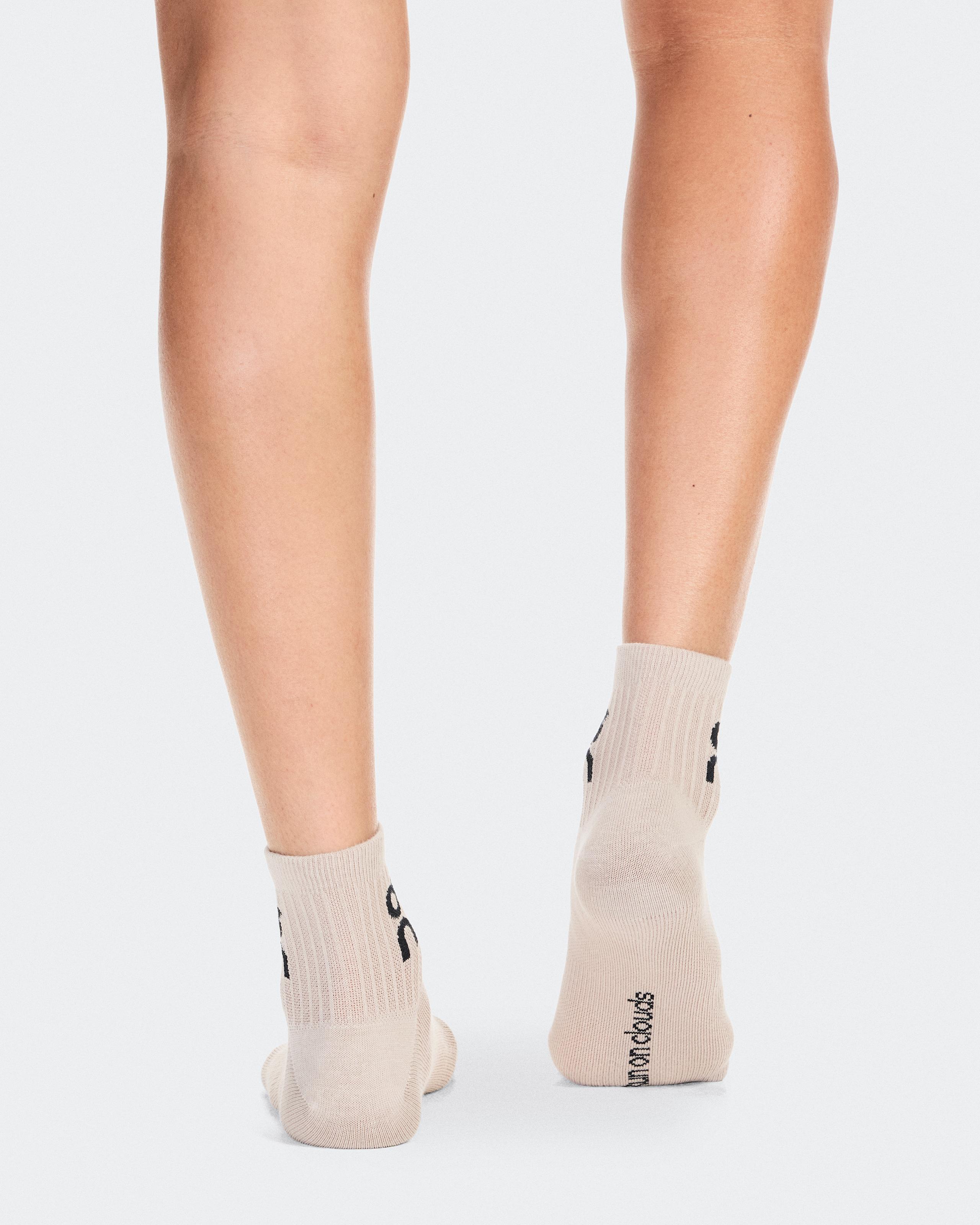 Носки Logo Sock Mid 3P, лимонадный жёлтый/оловянный (3 пары) — фото 3