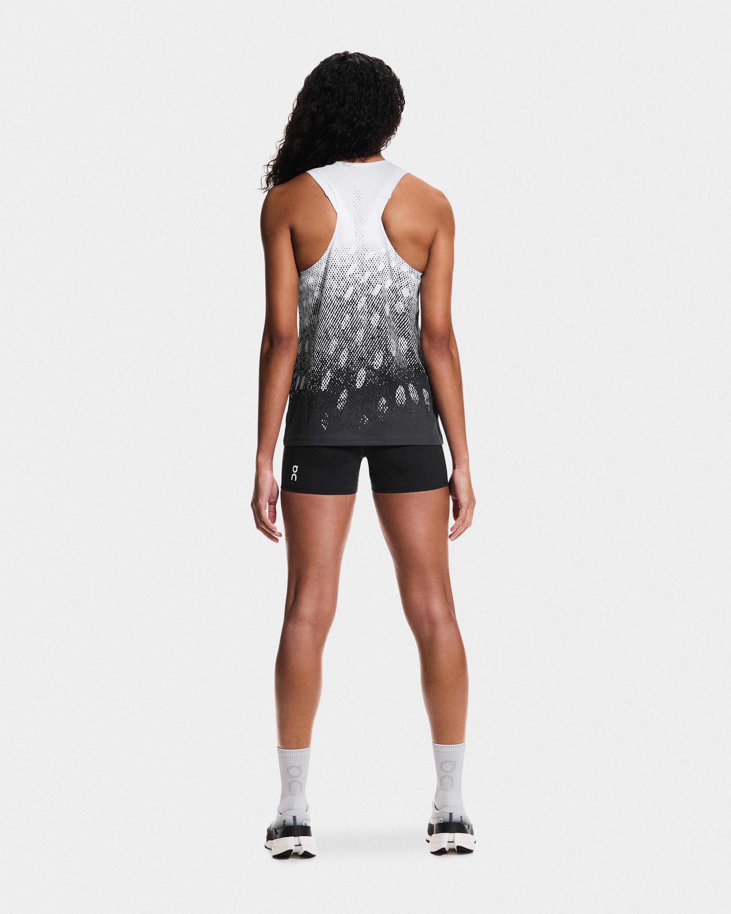 Женская майка On Zero Singlet, White / Iron — фото 2