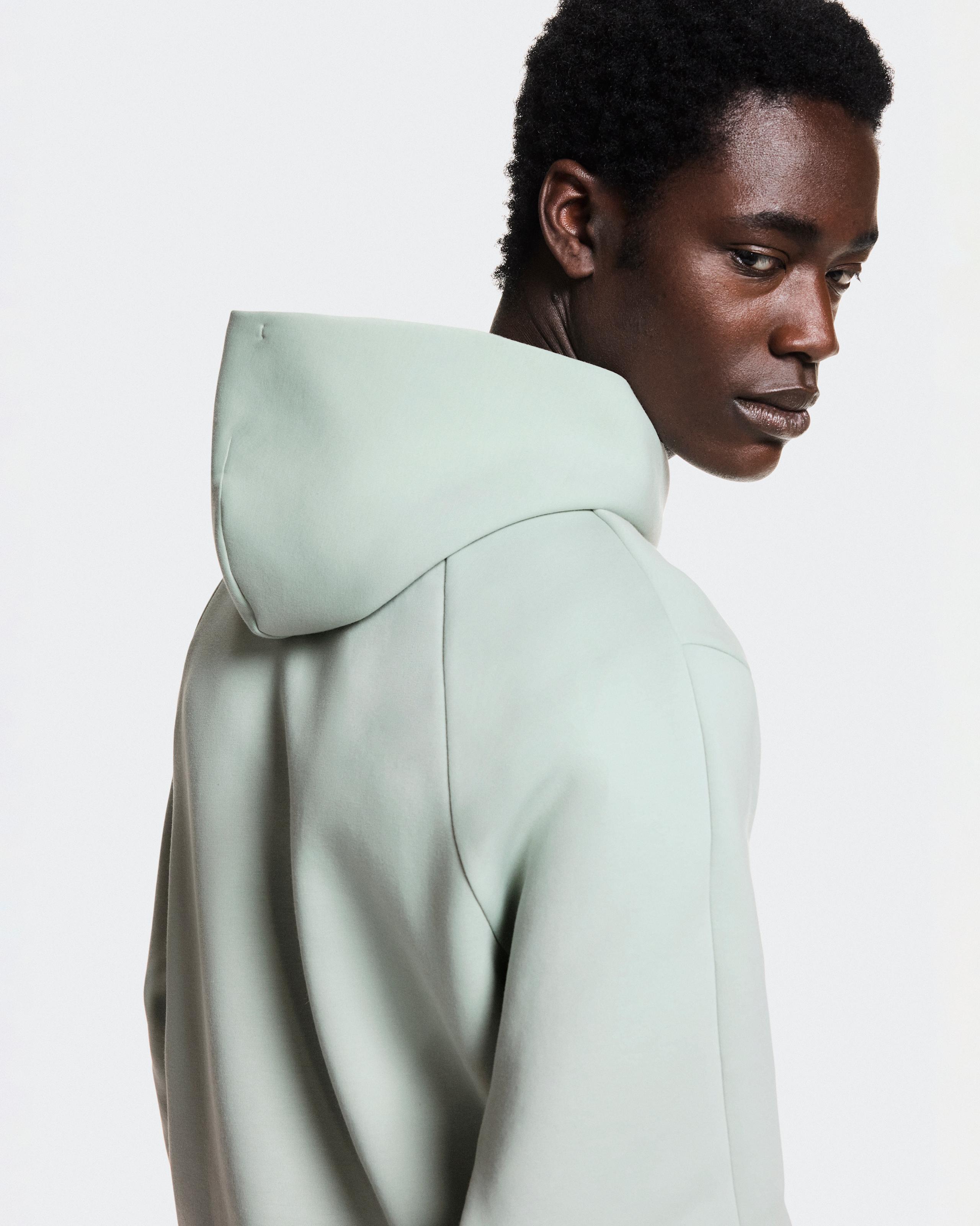 Мужское худи On Focus Tech Hoodie, Mineral — фото 4