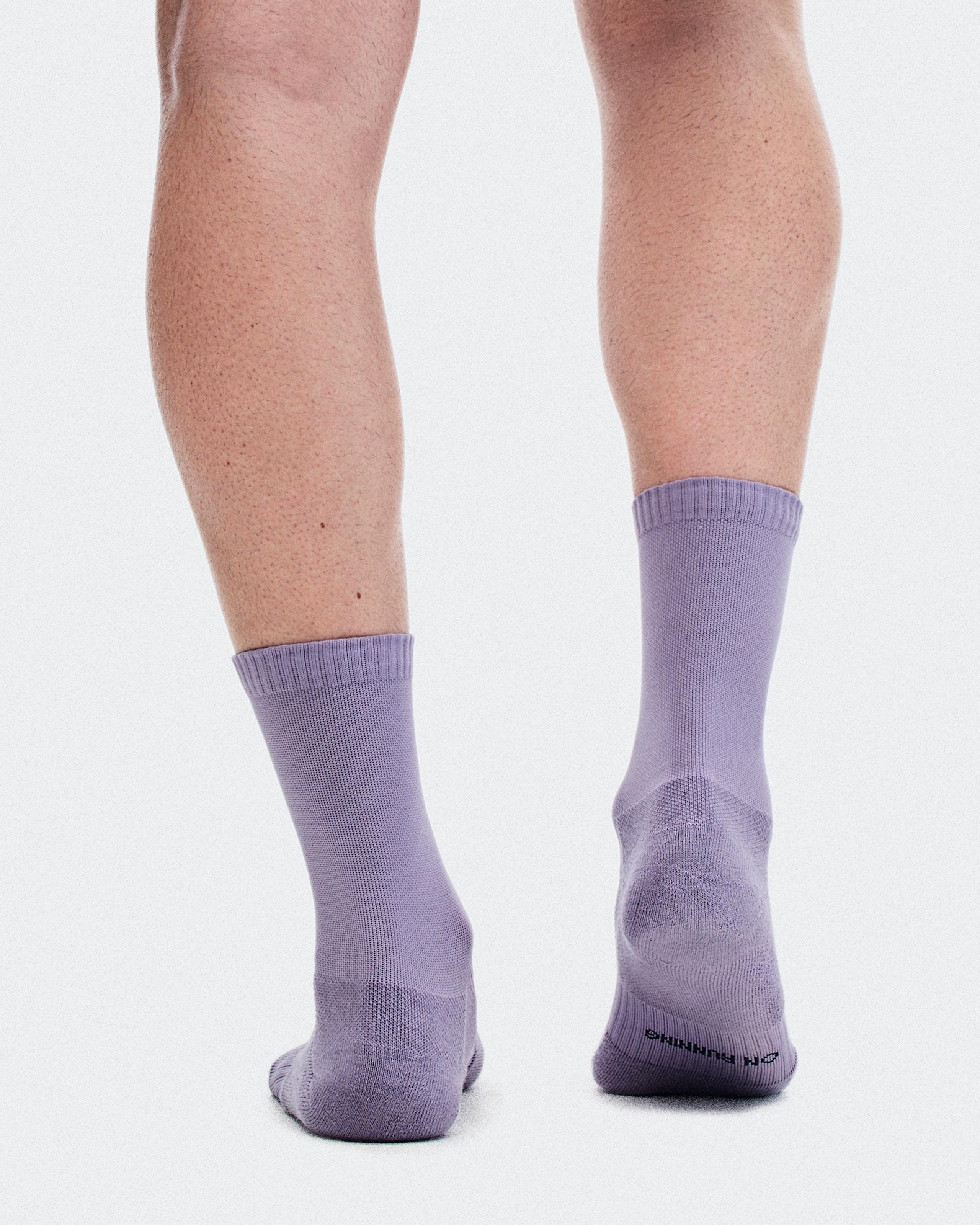 Носки On Core Run Sock High 2P, Foxglove / Mallow — фото 3