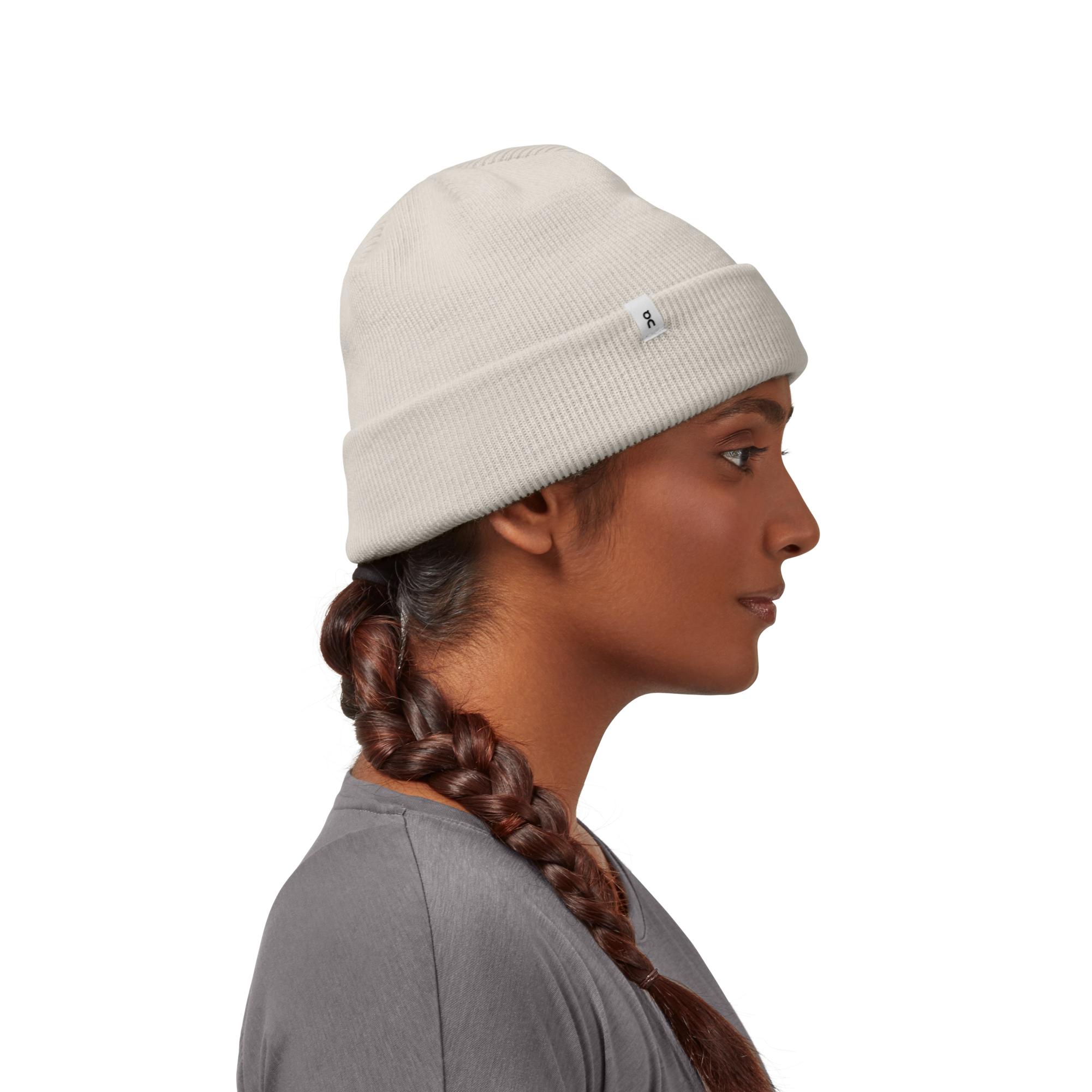 Шапка Merino Beanie, белая — фото 5